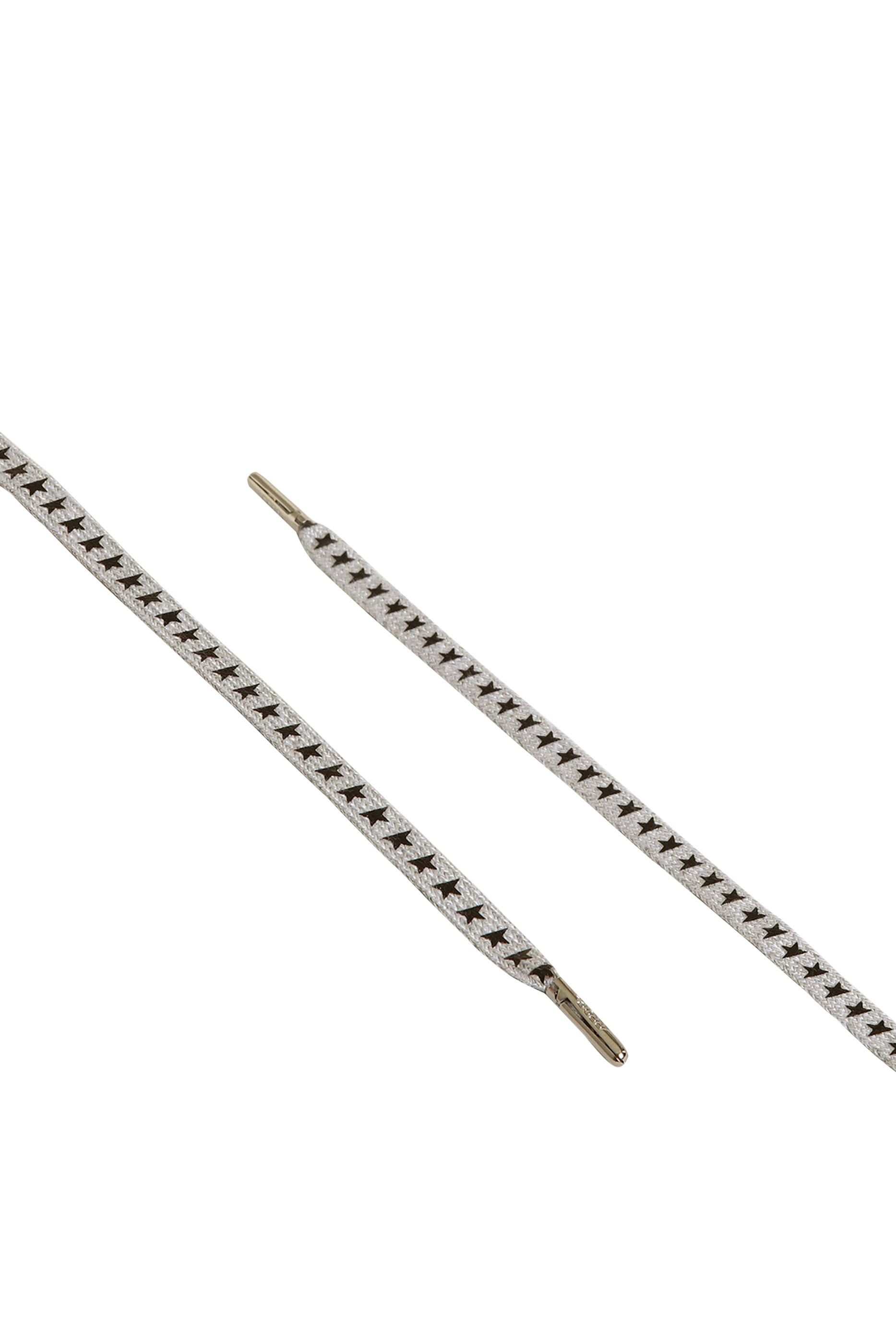 أربطة بنقشة نجوم بلون أسود متباين أيس-غراي قطن