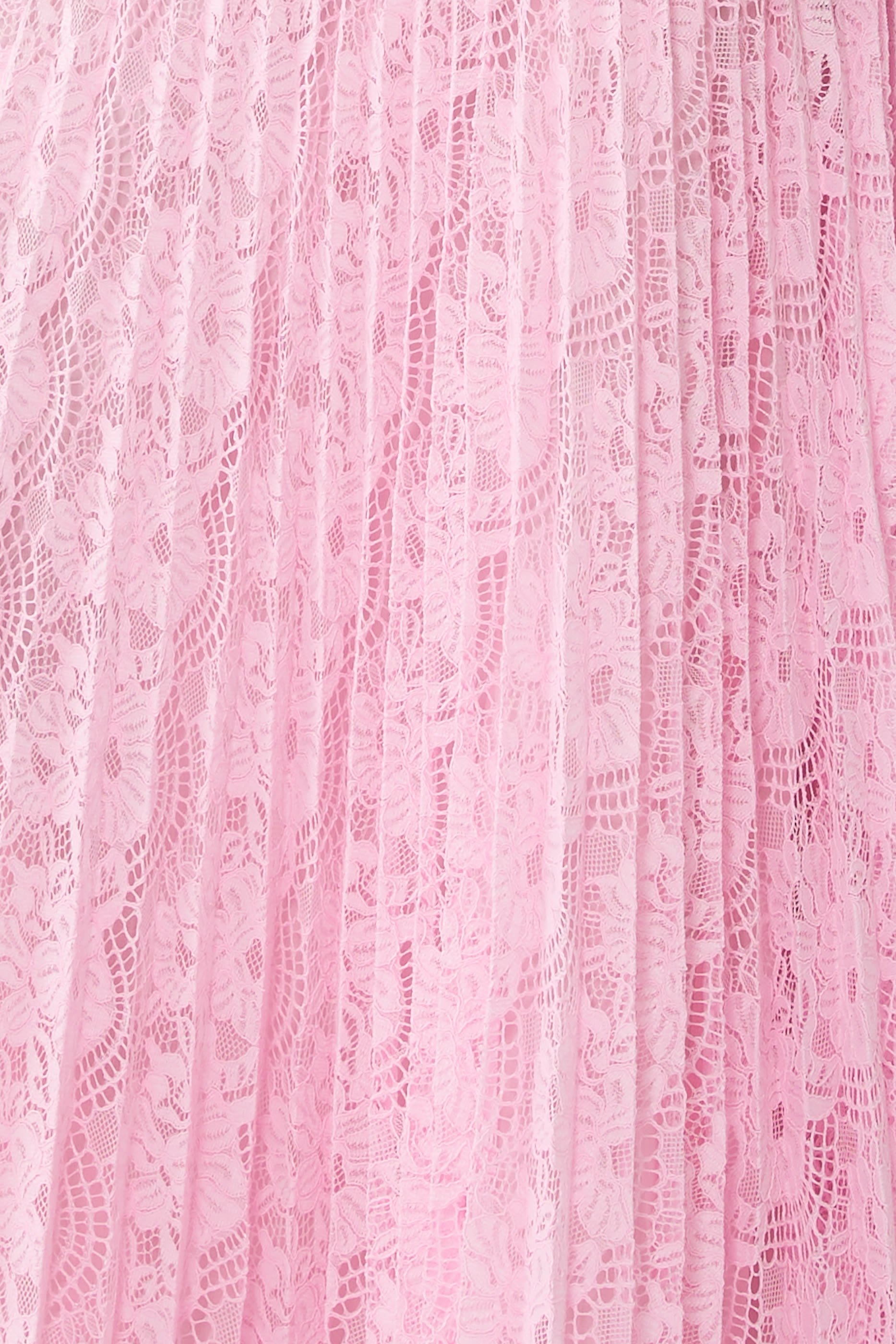 فستان أناليس متوسط الطول قطن ودانتيل