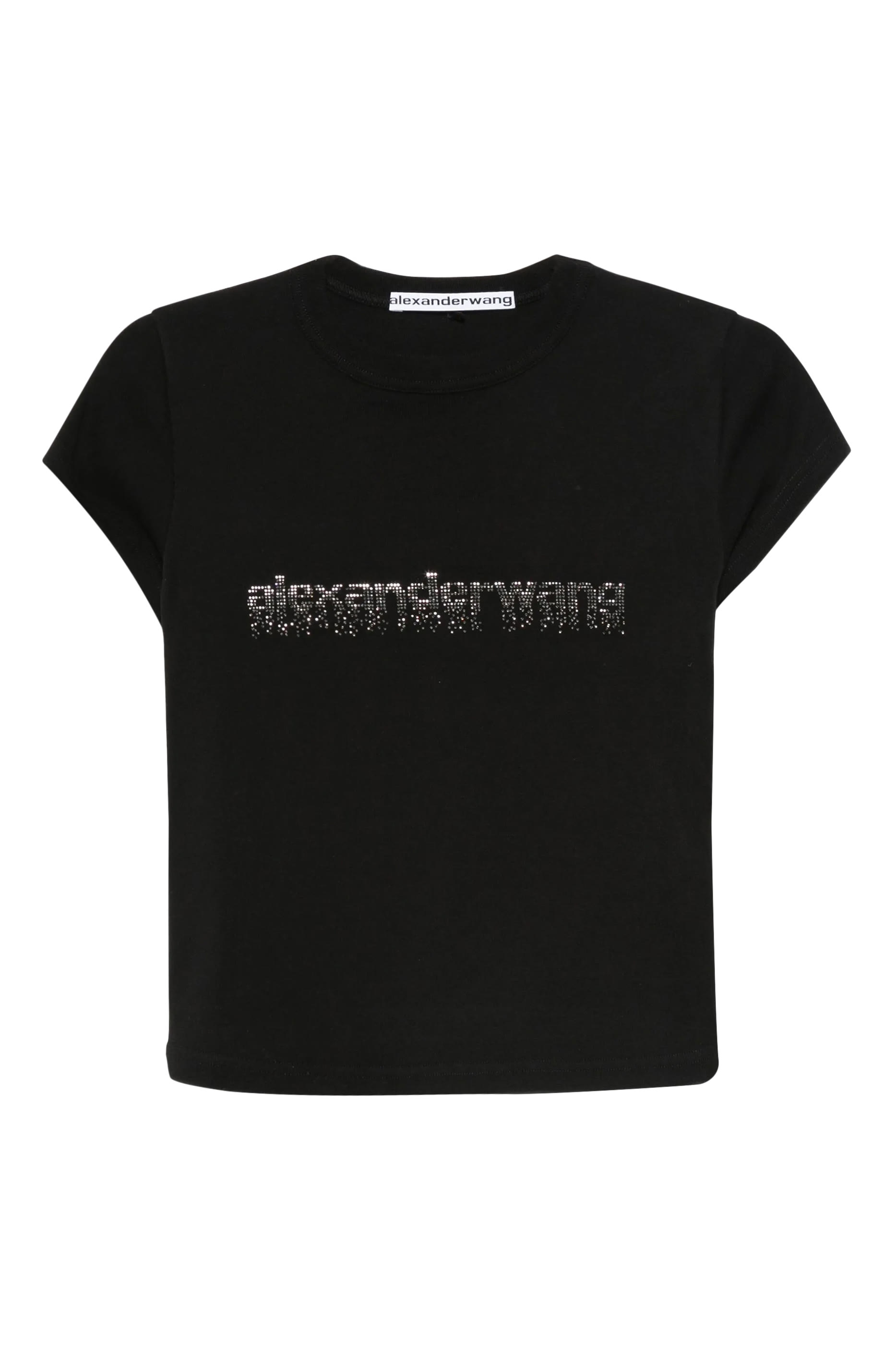 تيشيرت قصير بزينة غرافيكية مثبتة حراريا