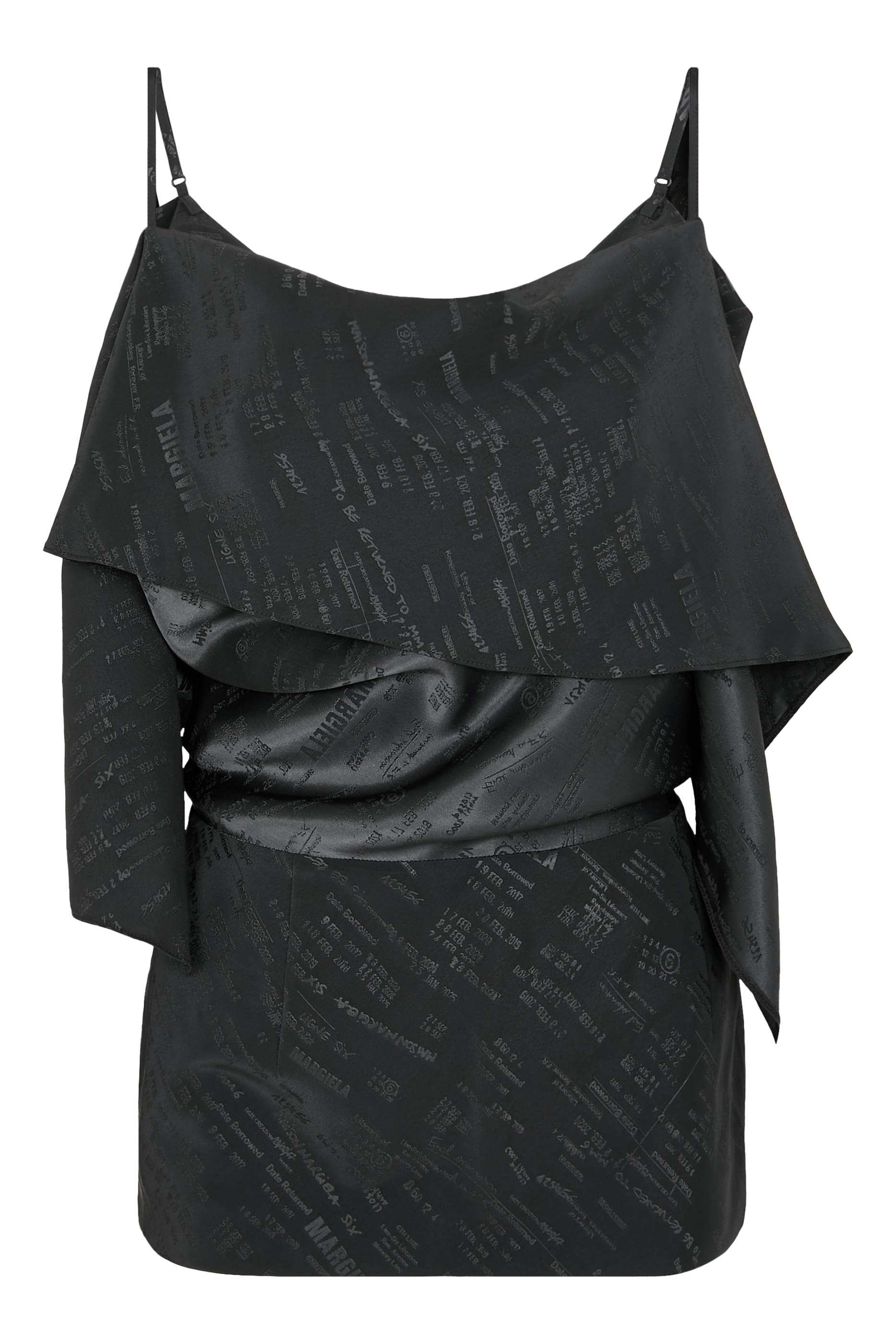 Folded Jacquard Top