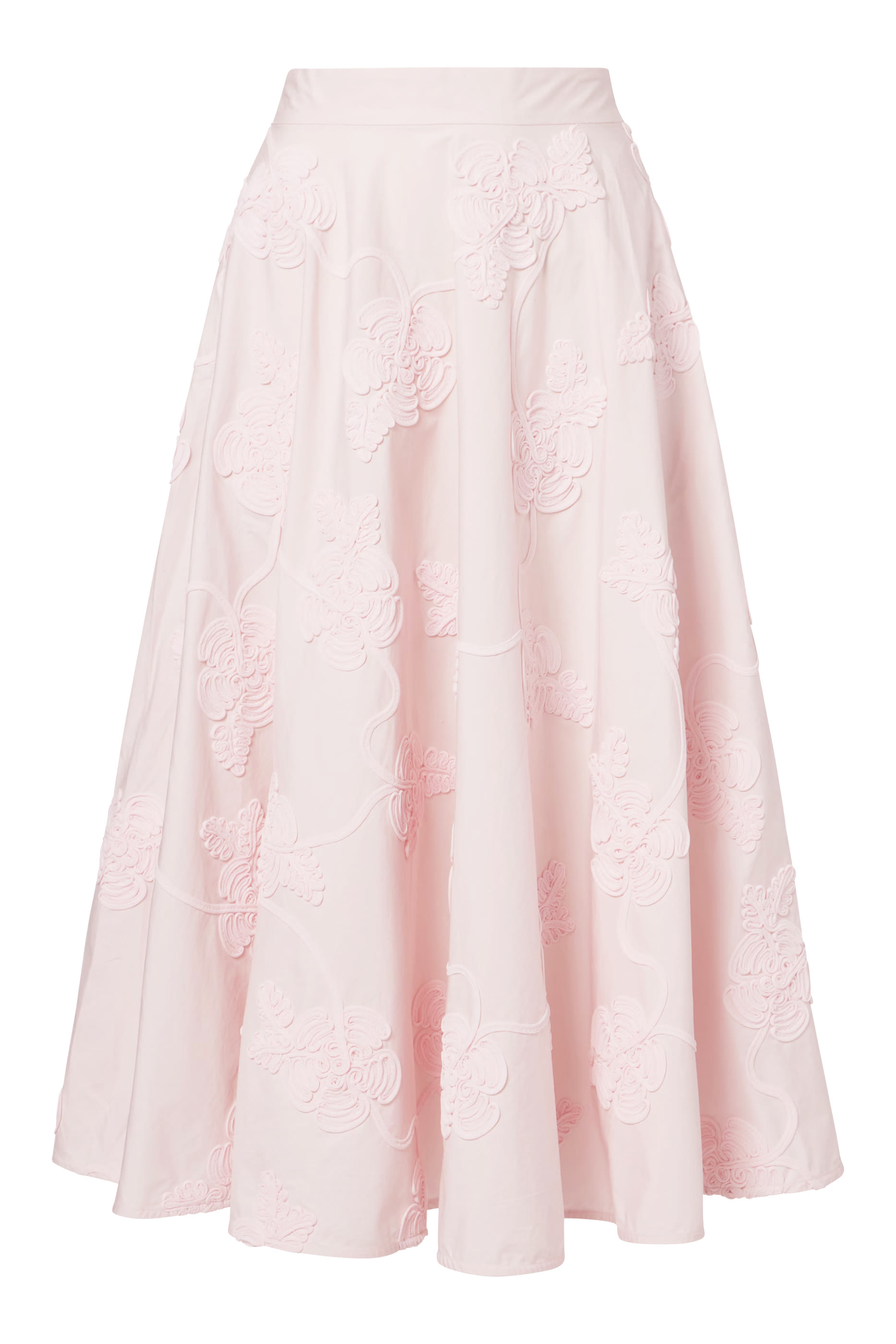 تنورة طويلة بنقشة أزهار