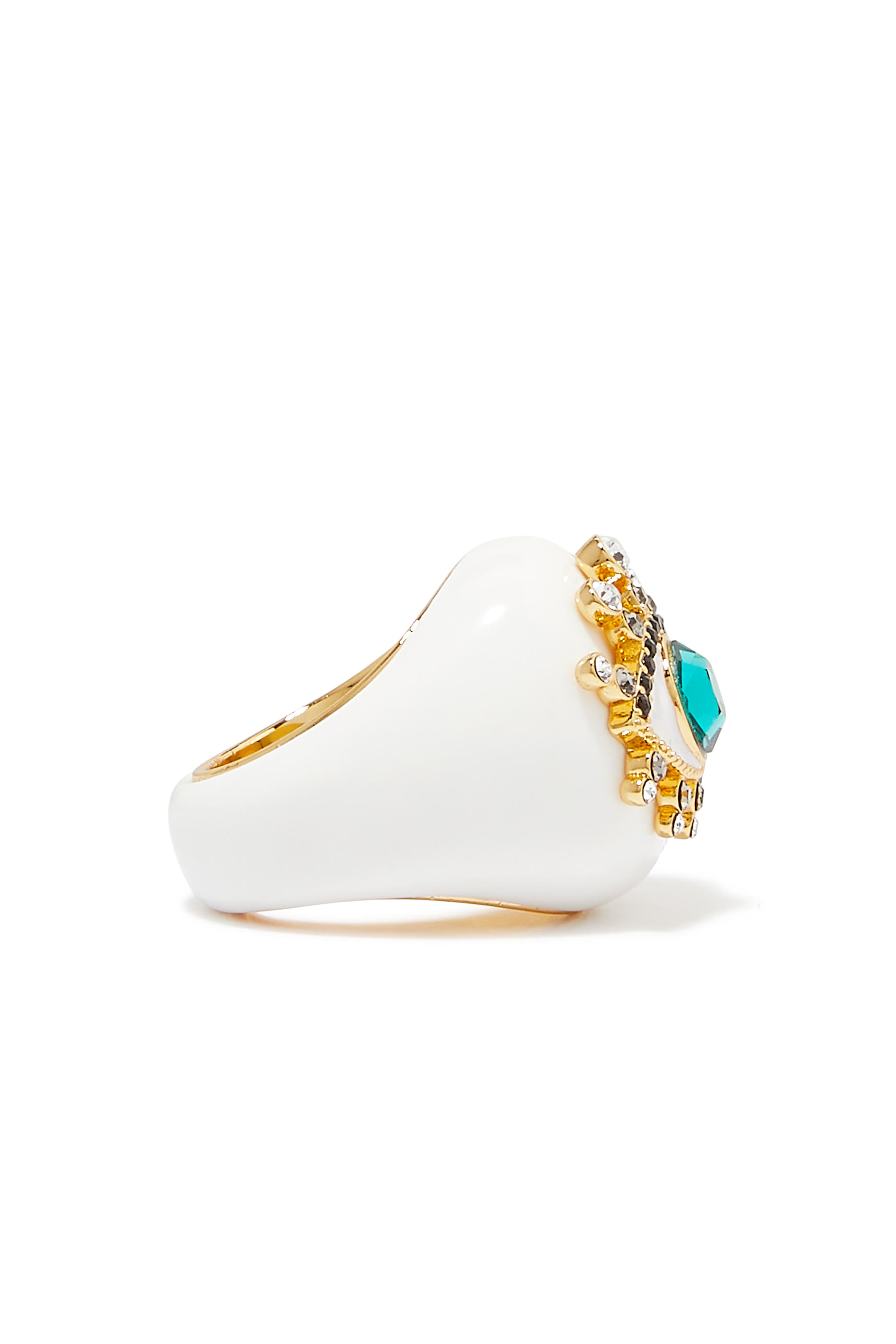 خاتم كوكتيل راتنج بتصميم عين حسد