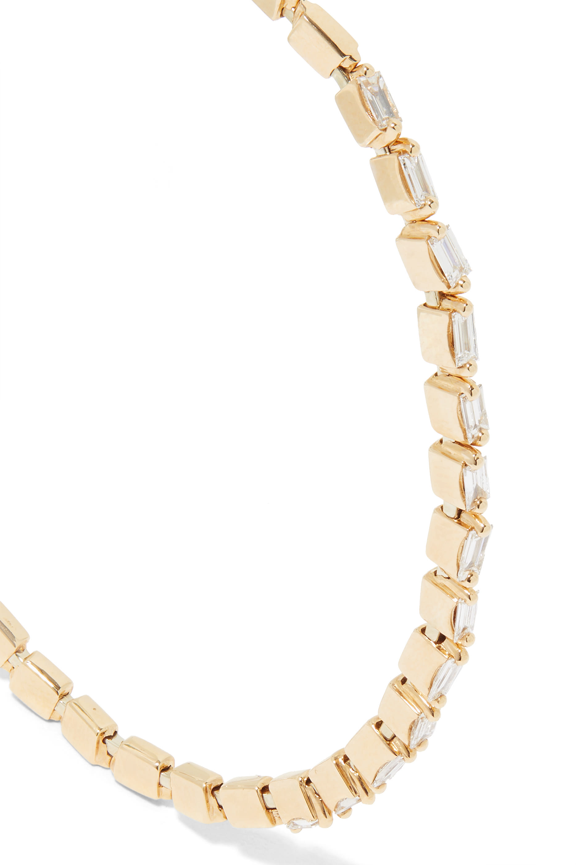 سوار كلاسيكي رفيع مرصع بالماس