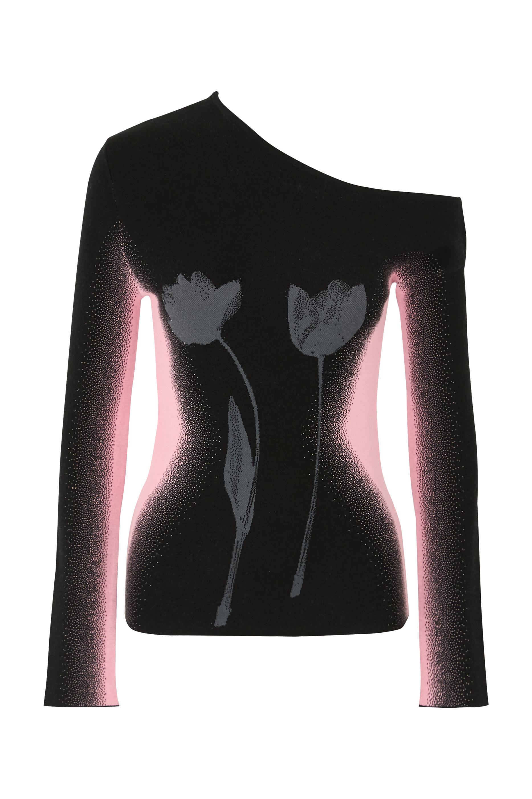 كنزة ميليا بتصميم غير متماثل