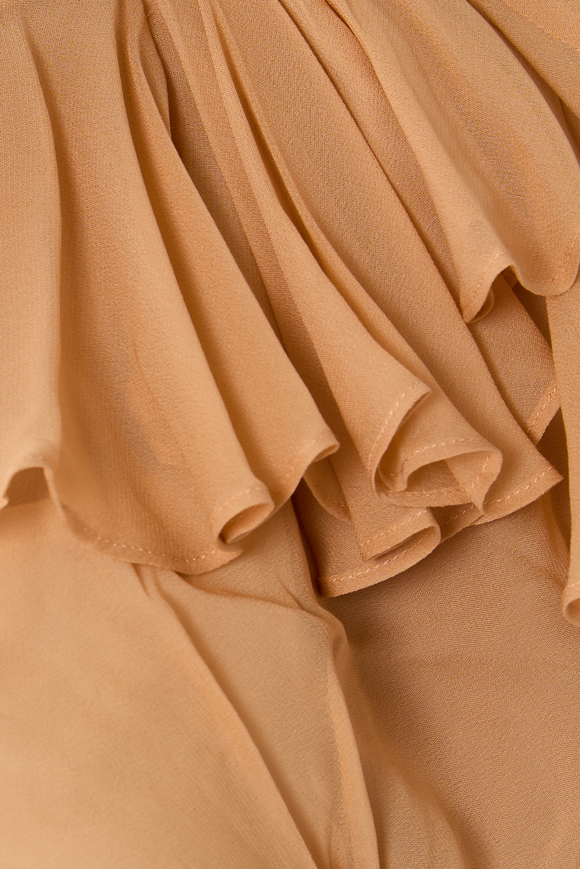 فستان سويستادو طويل بكشكش