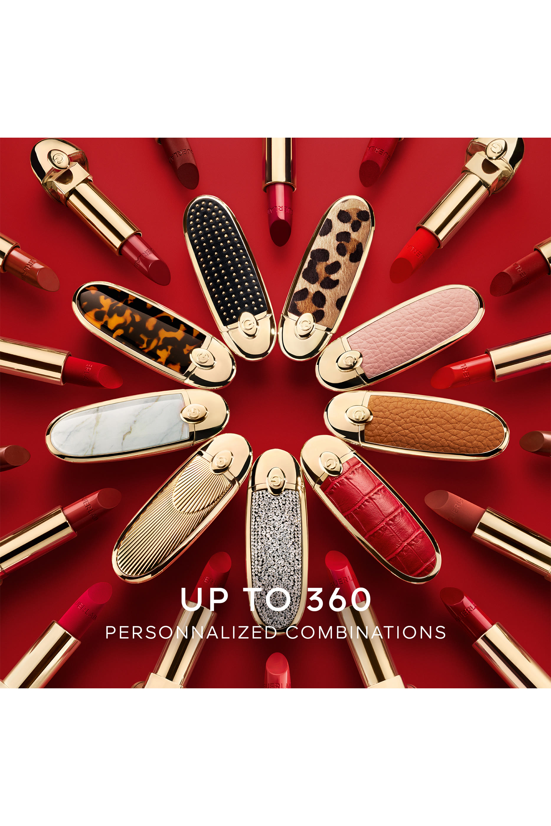 عبوة إعادة ملء أحمر شفاه روج جي لامع