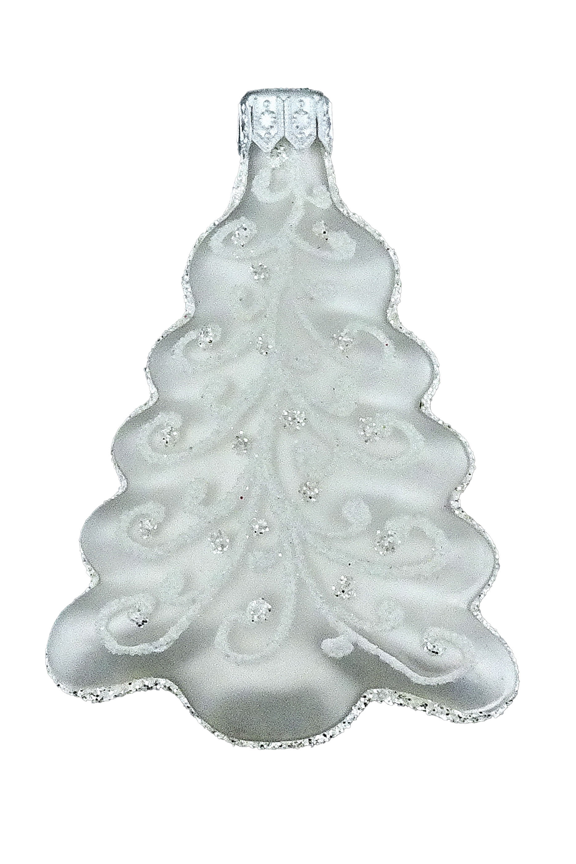 زينة بتصميم بالونة شجرة عيد الميلاد زجاج