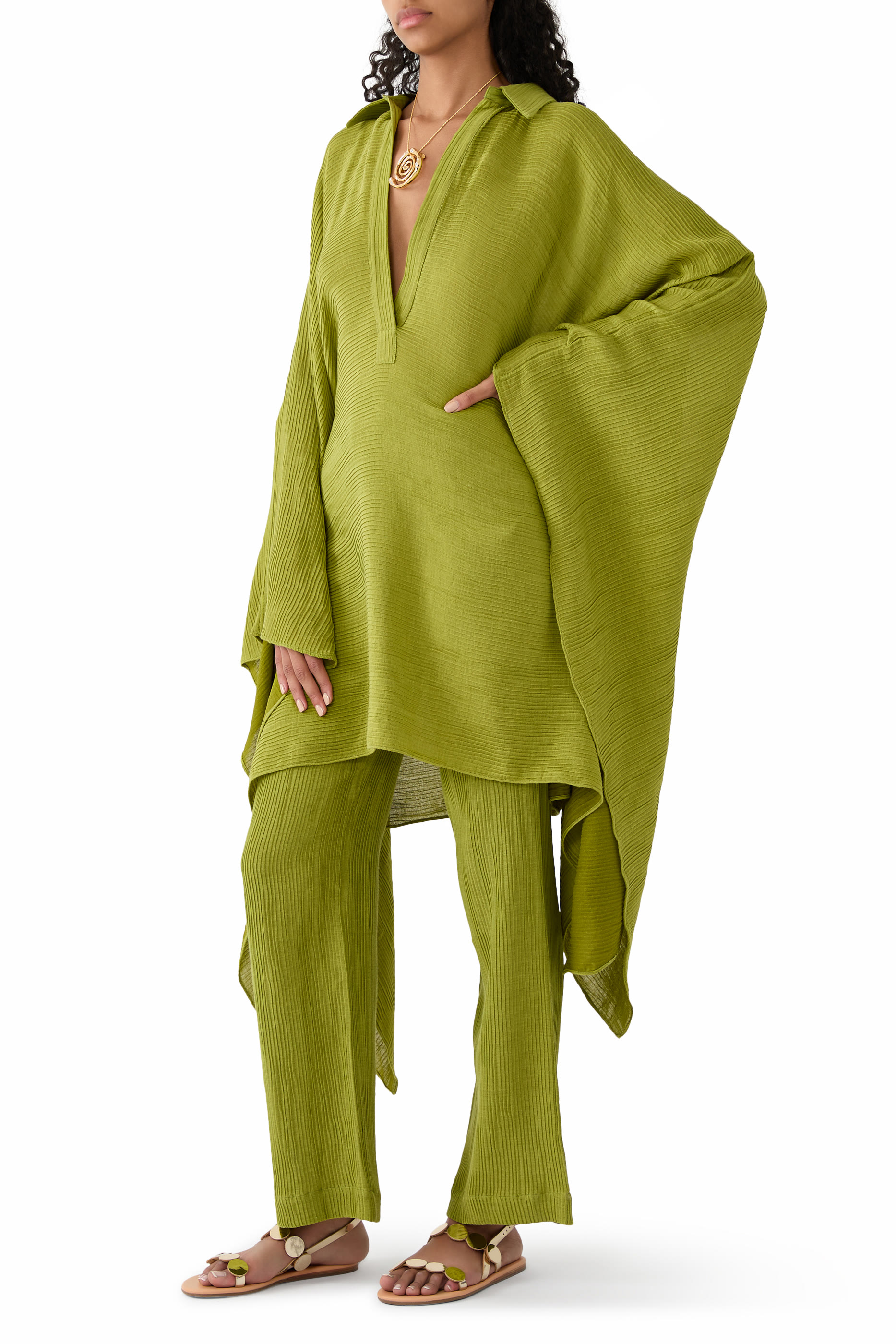 قفطان  غوادالوبي بطيات