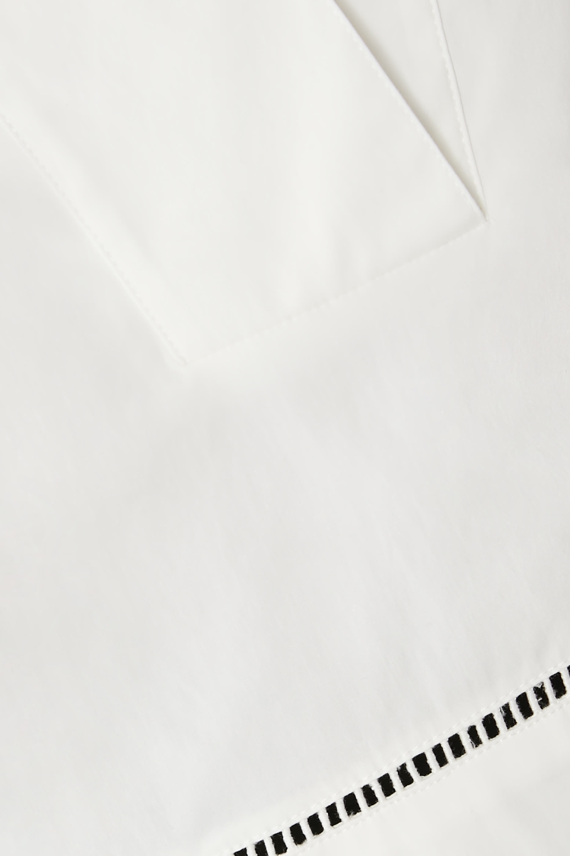 بلوزة غرايسون قطن بوبلين عضوي