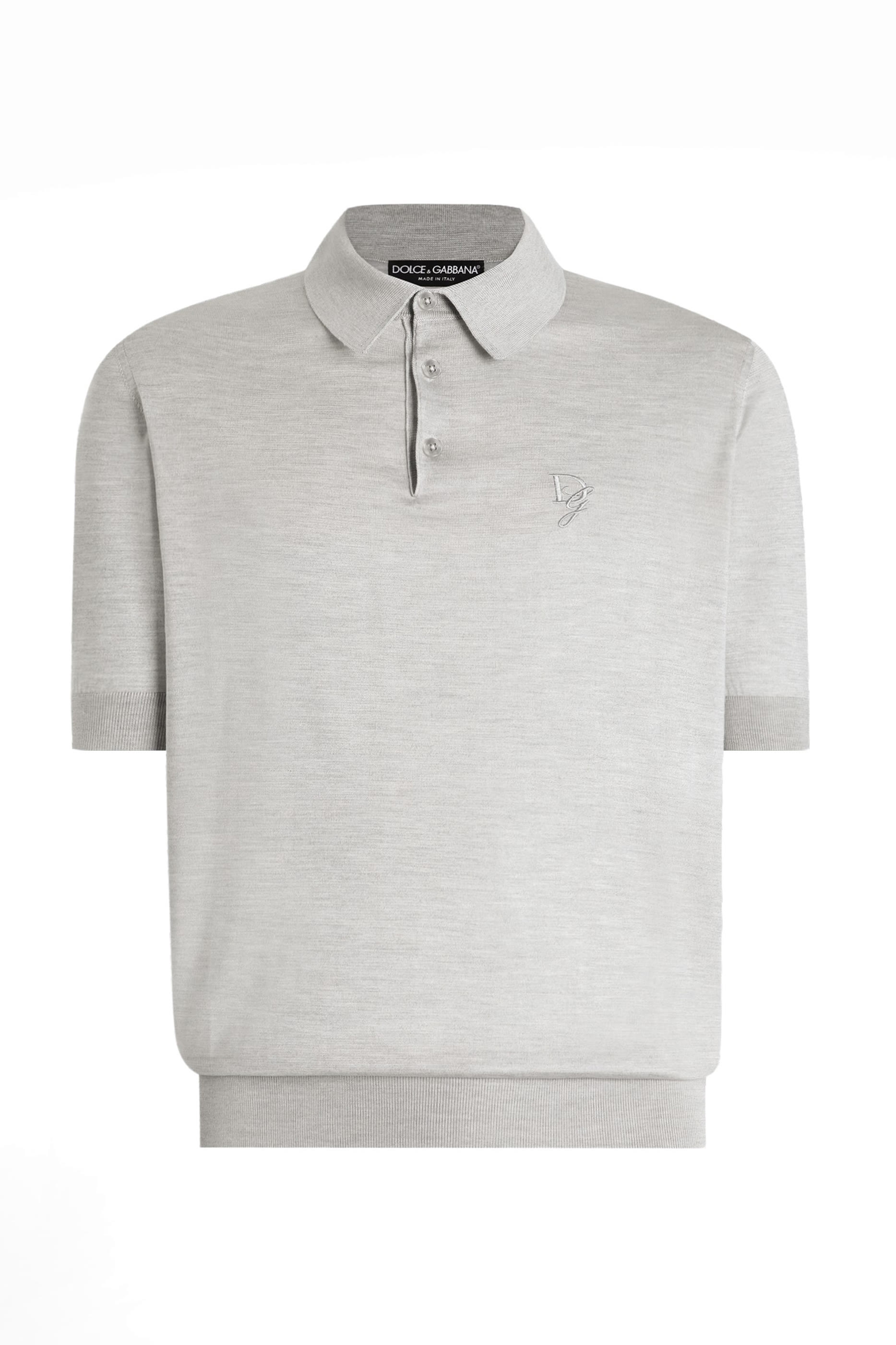 قميص بولو مطرز بشعار الماركة