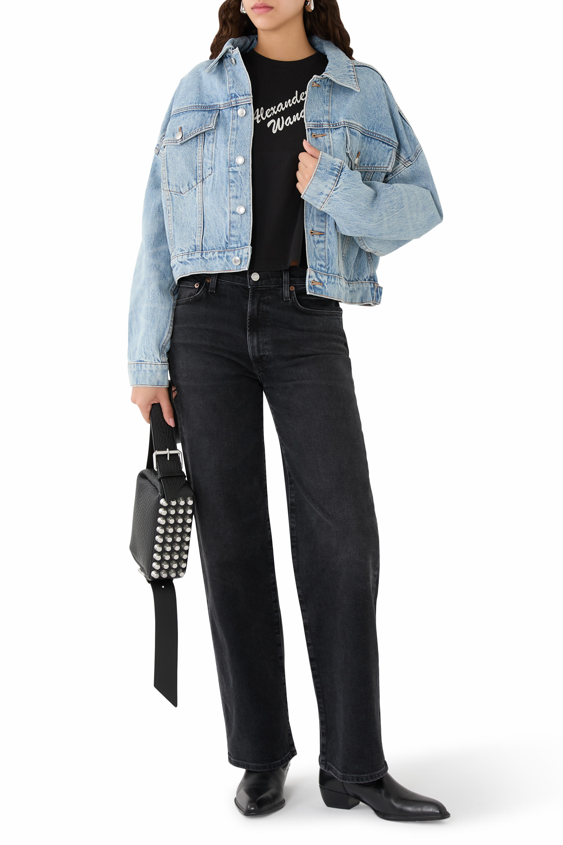 جاكيت تراكر ريجين دنيم نيلي