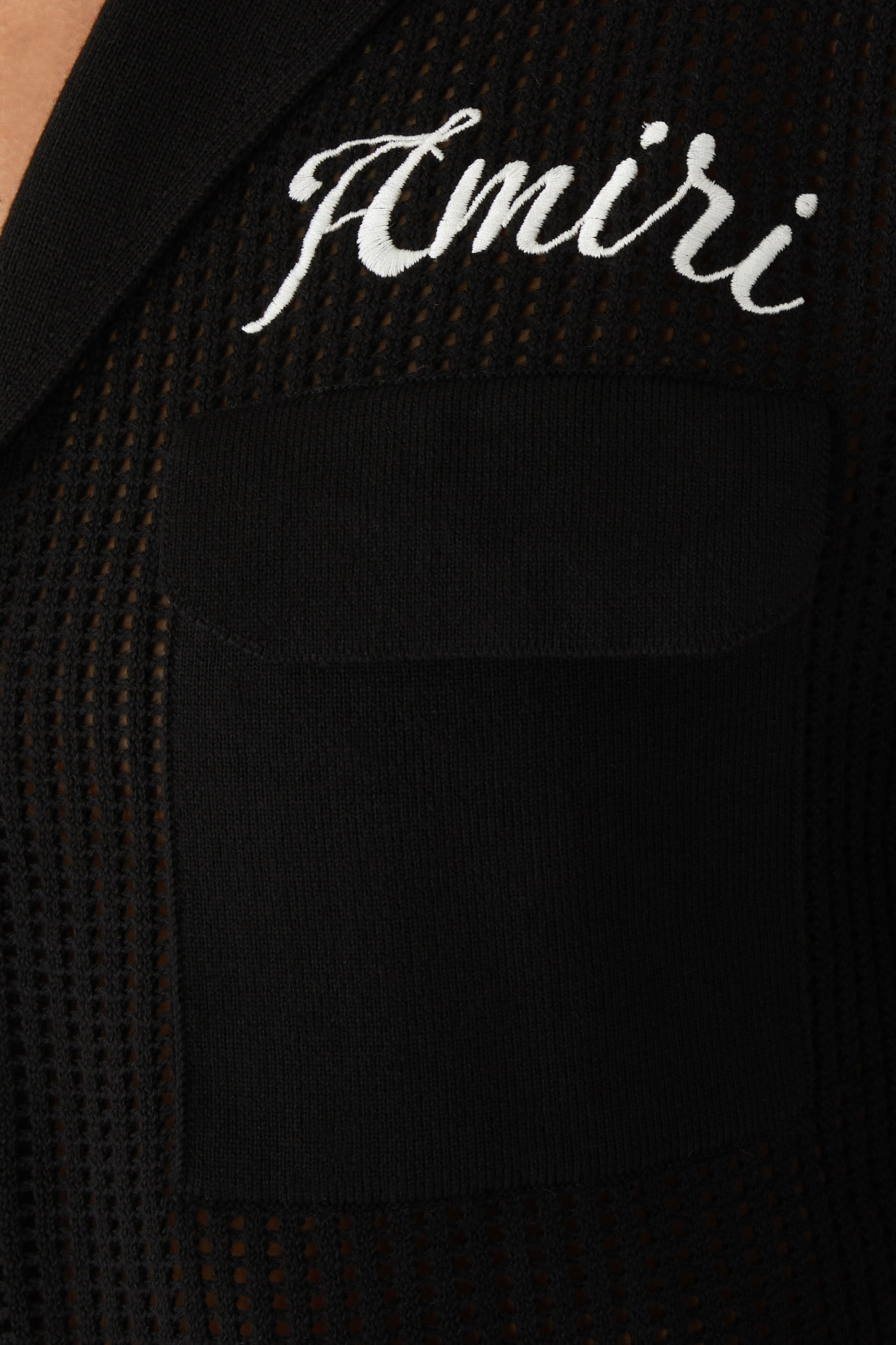 قميص بولو قماش شبكي