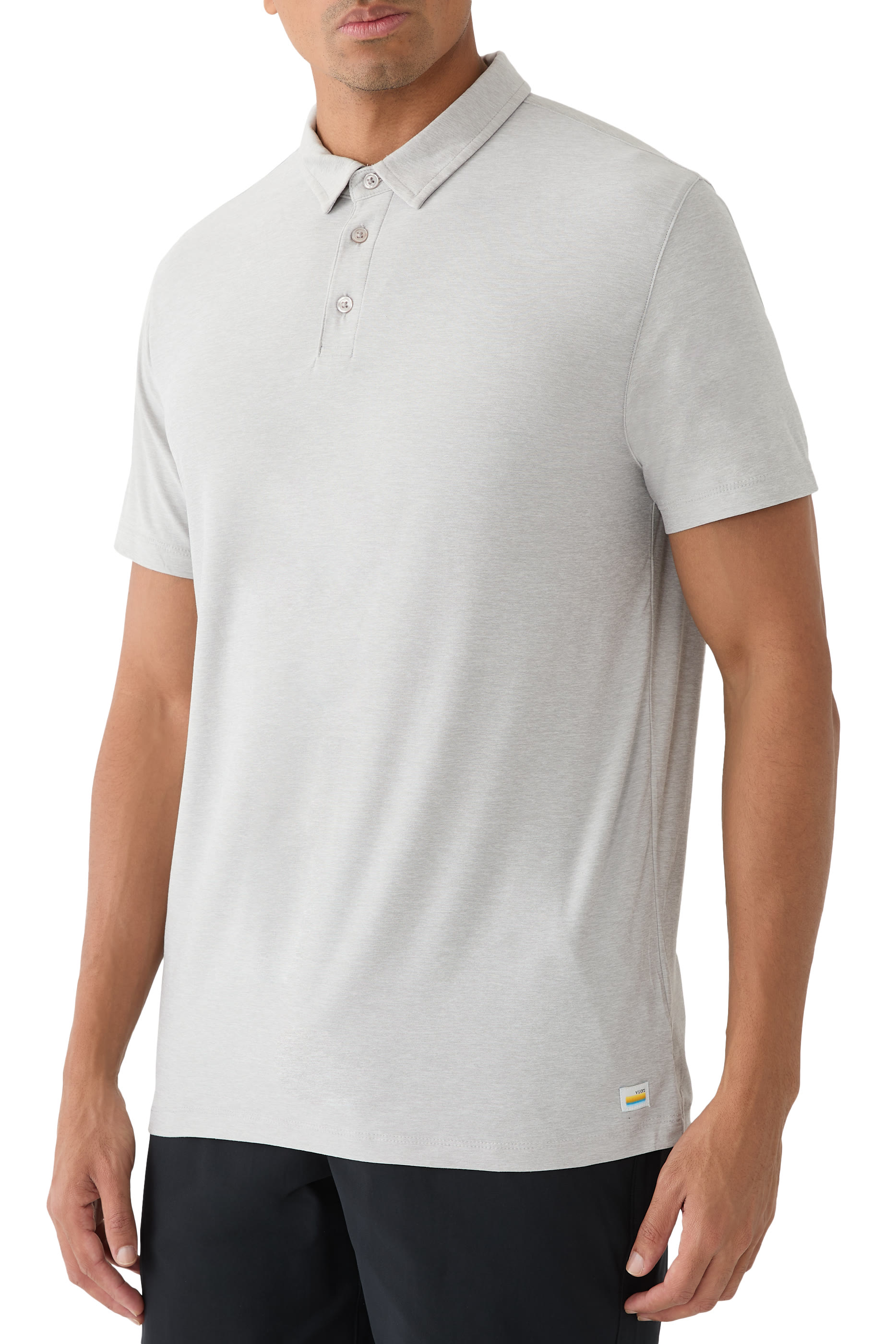 قميص بولو ستراتو قماش معالج