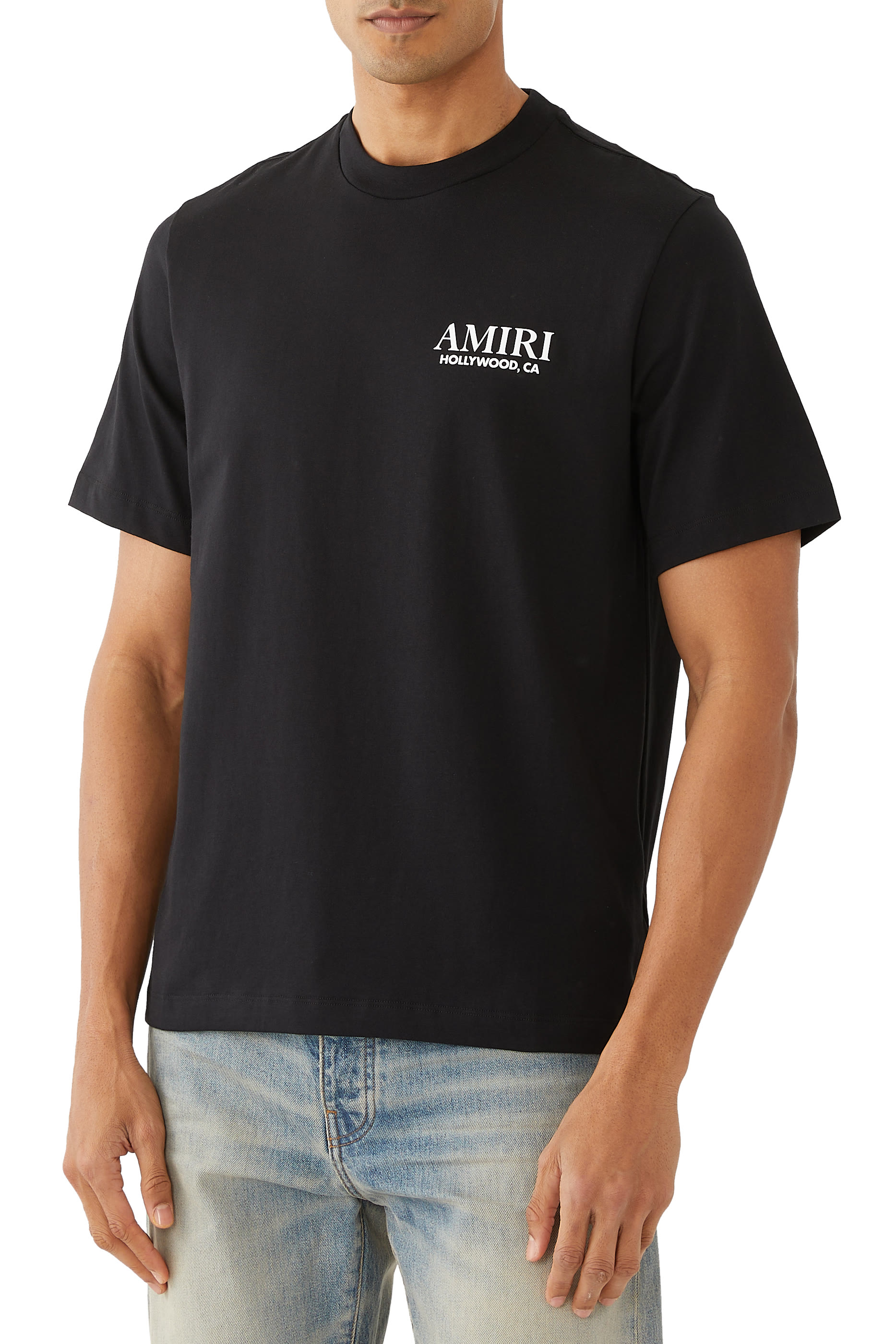 تيشيرت بنقشة عظام مكدسة