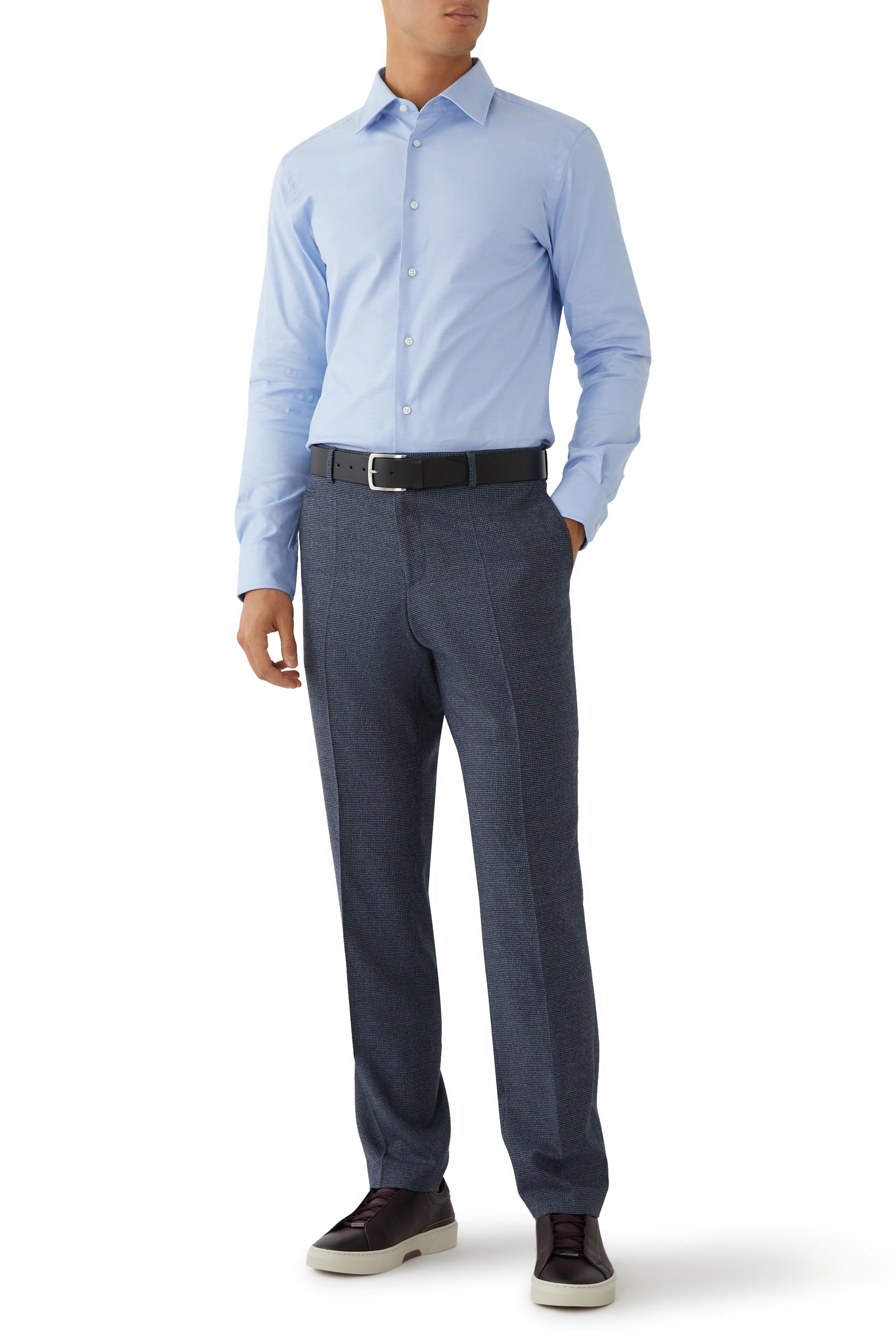 قميص أل-هايس كينت بأكمام طويلة