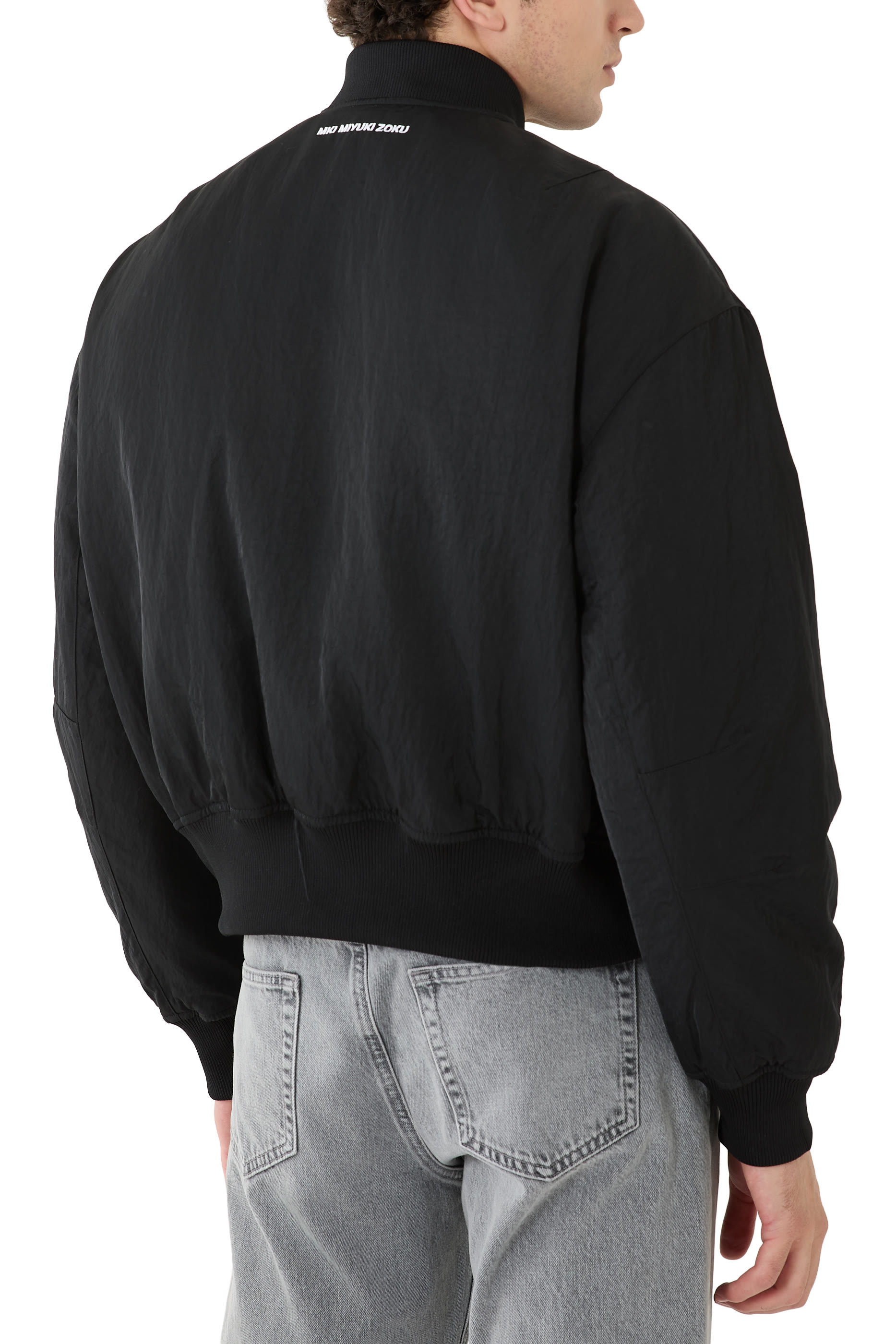 جاكيت بومبر نايلون ناعم