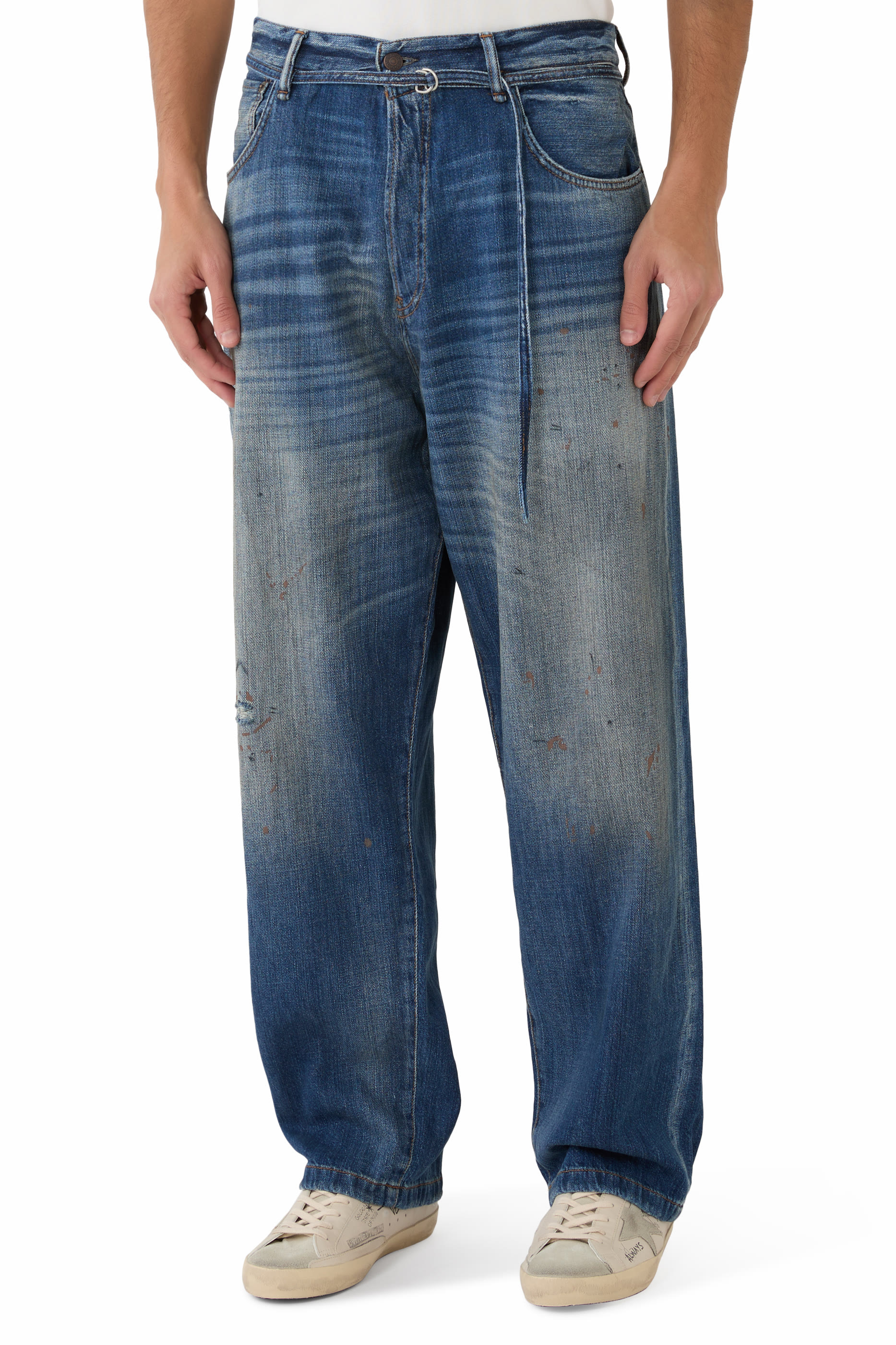  بنطال جينز 1991 بقصة فضفاضة 