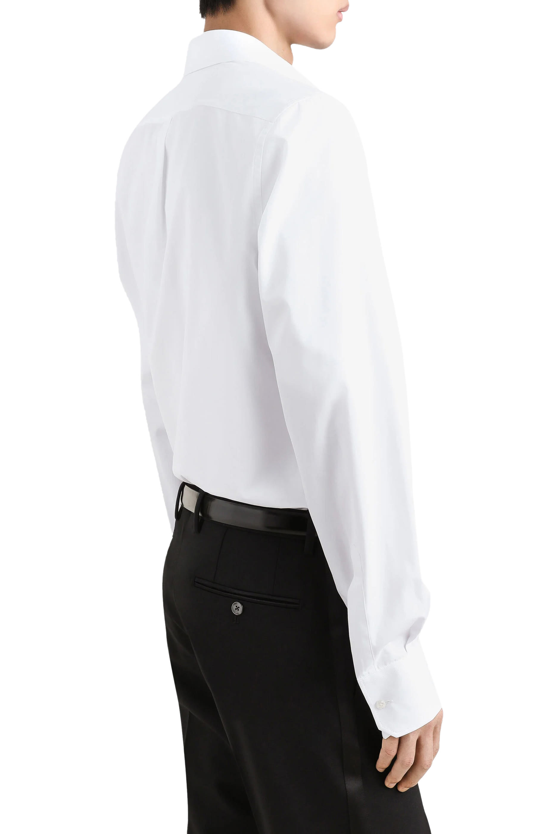 قميص بشعار الماركة قطن