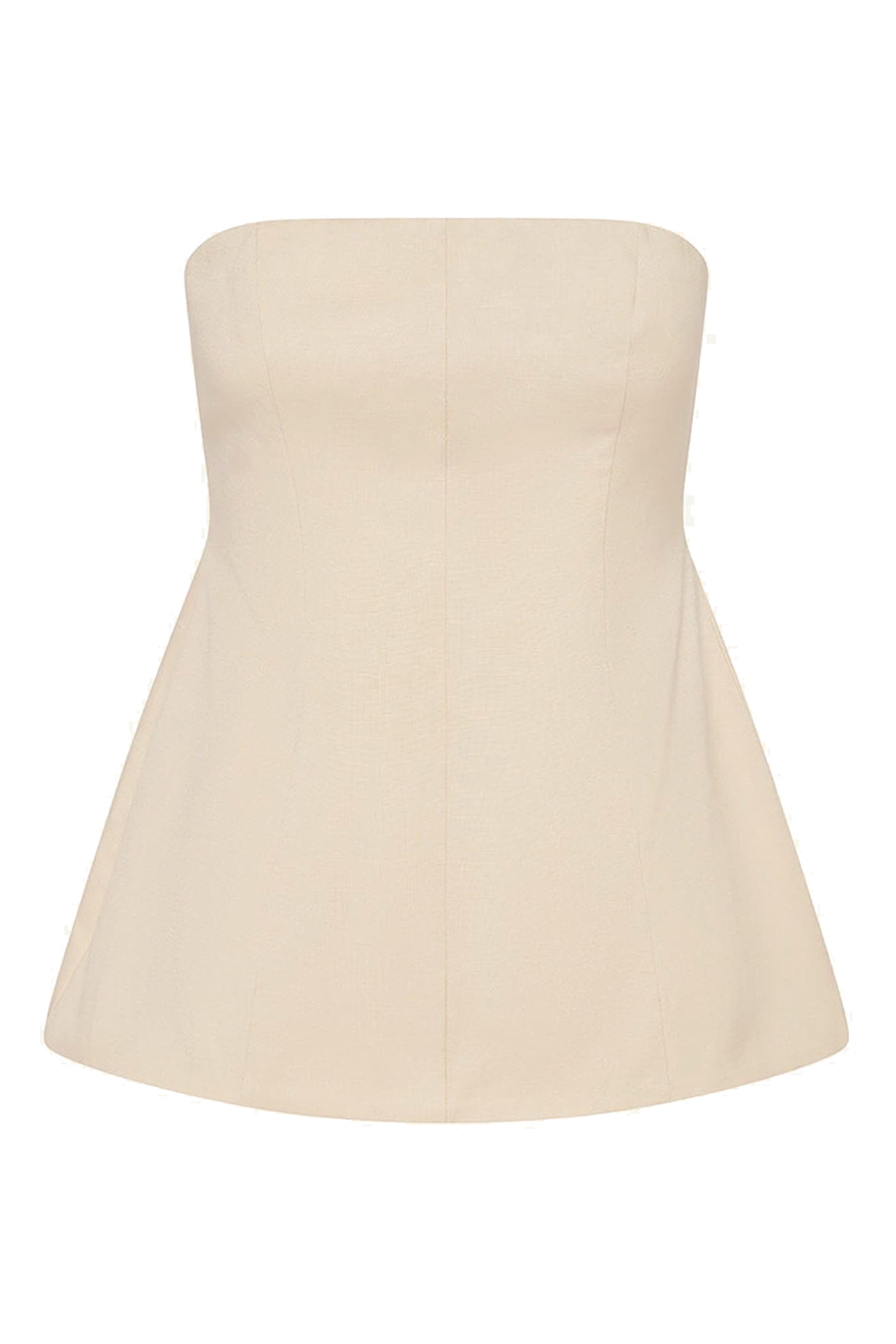 بلوزة جيجي بتصميم مشد بلا أكمام