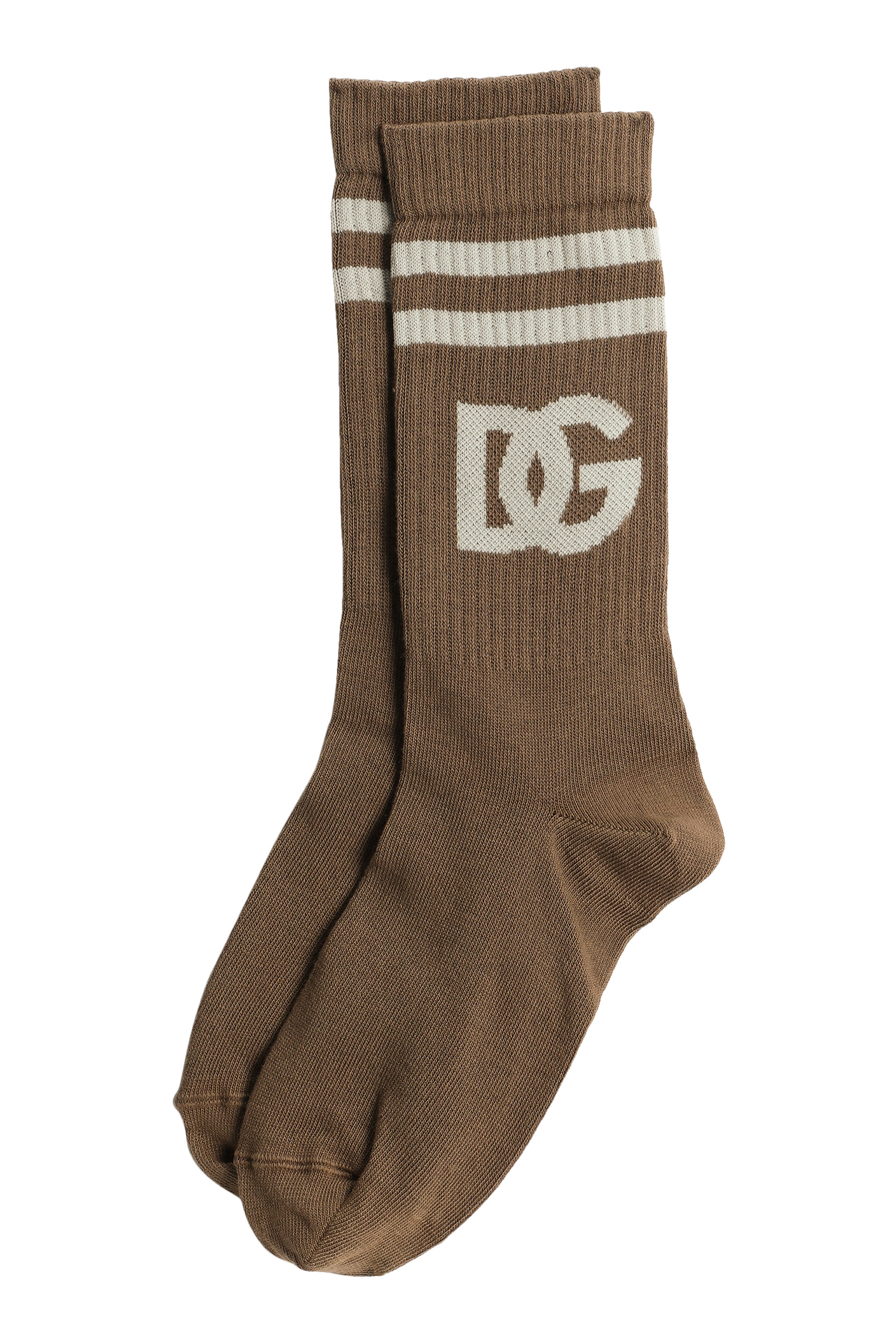 جوارب بشعار الماركة وشريط ويب رفيع