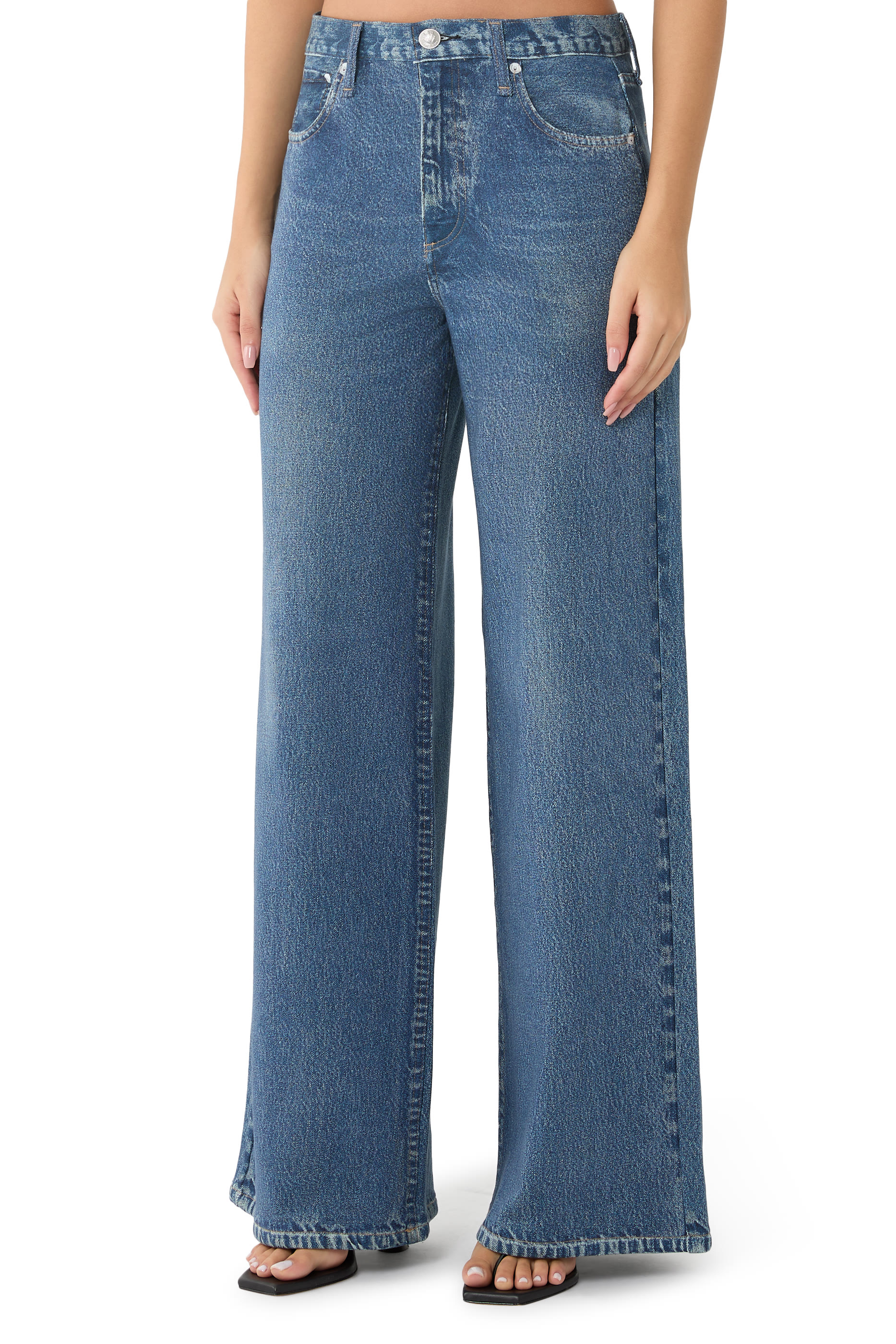 بنطال ميرامار صوفي بقصة ساق واسعة