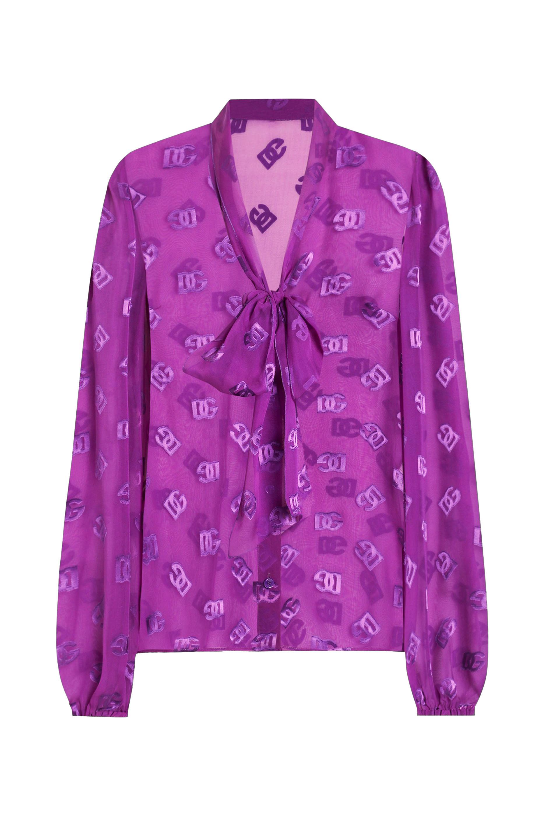 بلوزة مزينة كليا بشعار الماركة