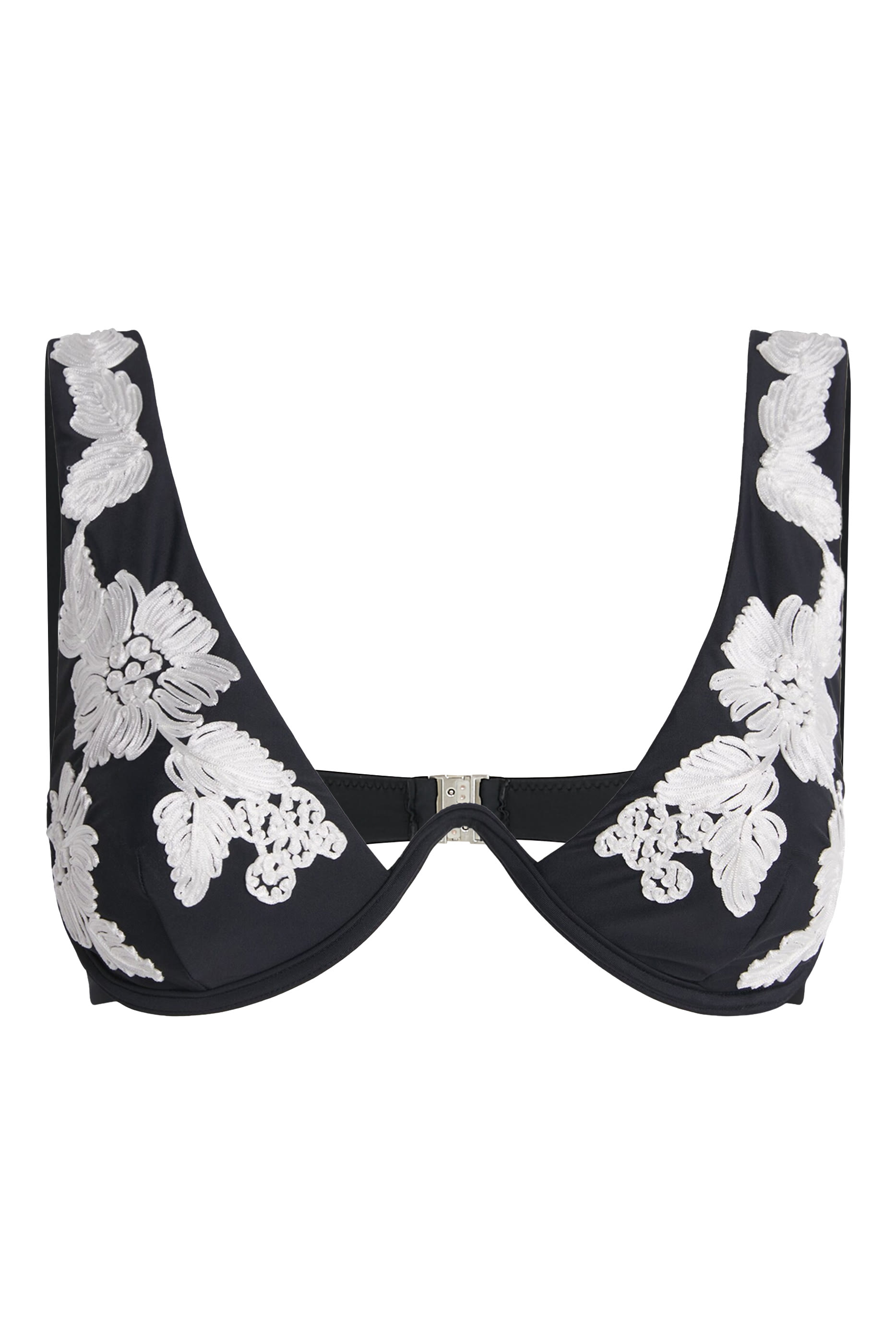 قطعة بيكيني علوية روزي مطرزة 