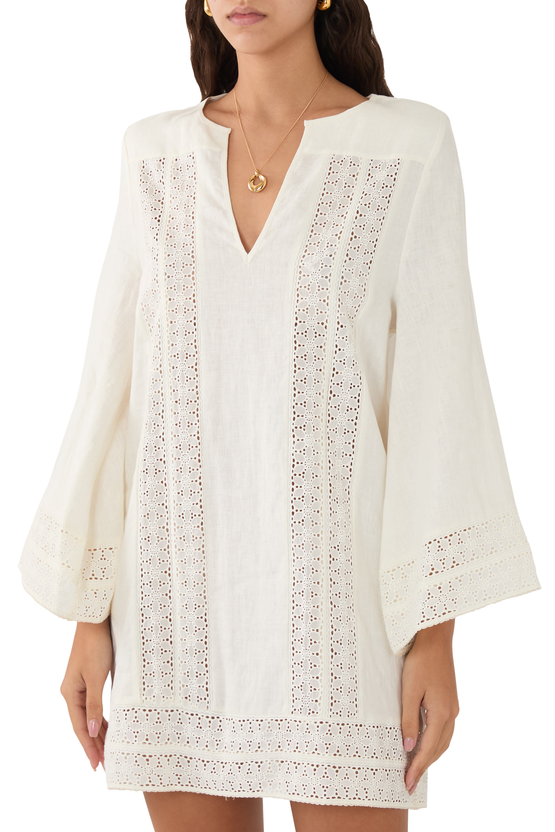 فستان سموك مطرّز