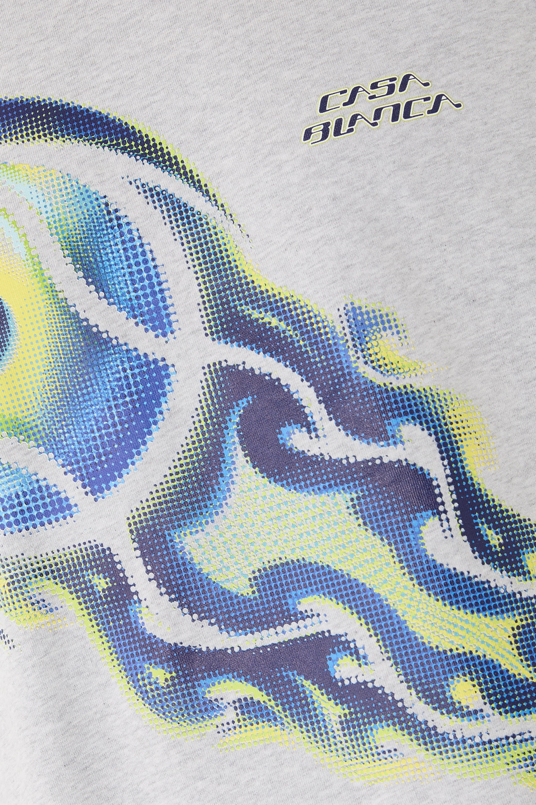 تيشيرت بطبعة كرة تنس مشتعلة