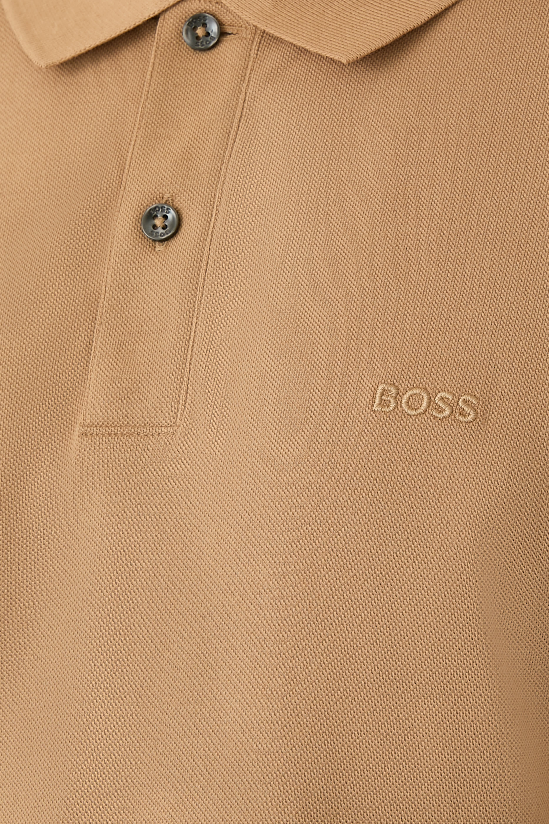 قميص بولو بالاس بتطريز شعار الماركة قطن