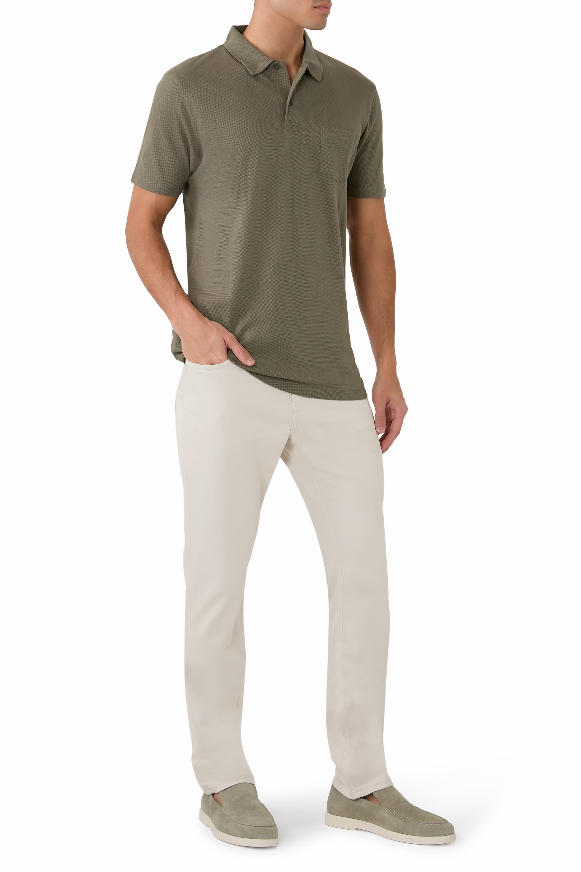 بنطال جينز ترانسيند بقصة ضيقة لينوكس