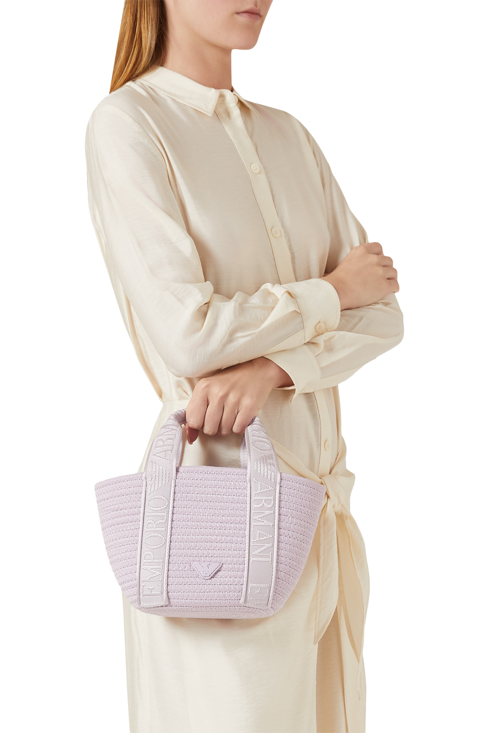 حقيبة يد بشعار الماركة للأطفال