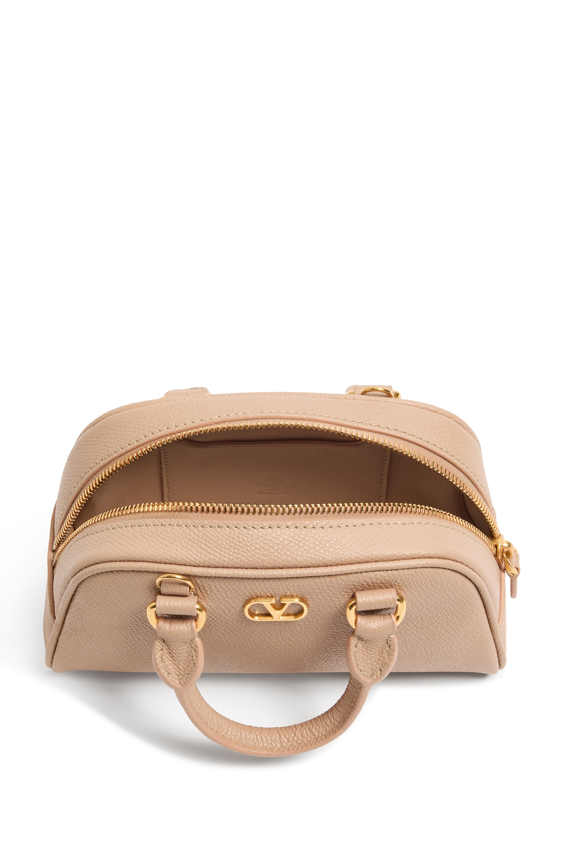 حقيبة بولينج صغيرة بحلية شعار الماركة