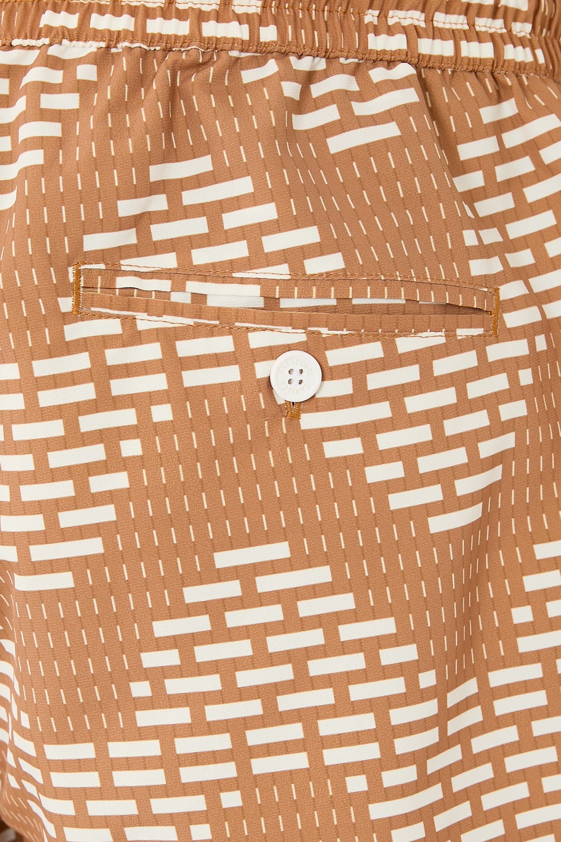 شورت سباحة ريو رياضي بنقشة خوص كوبا