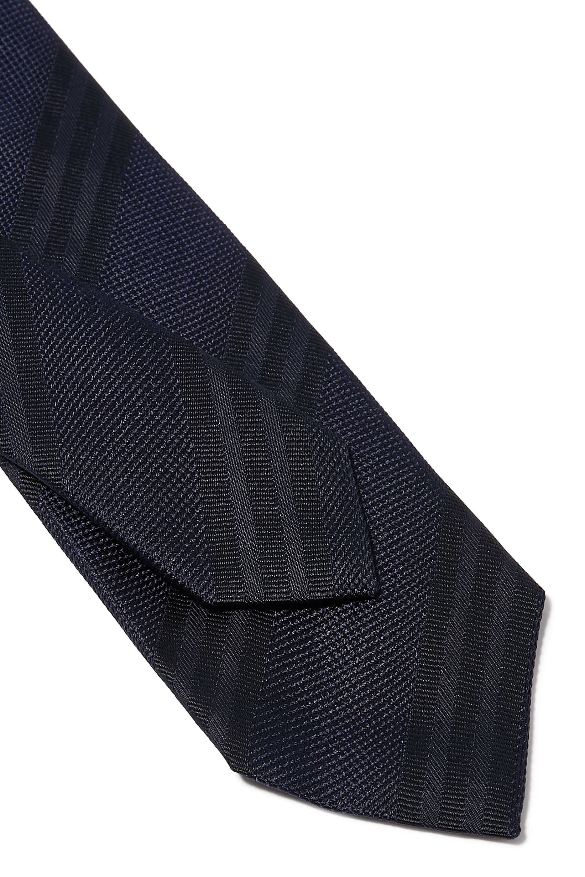 Diagonal-Stripe Tie