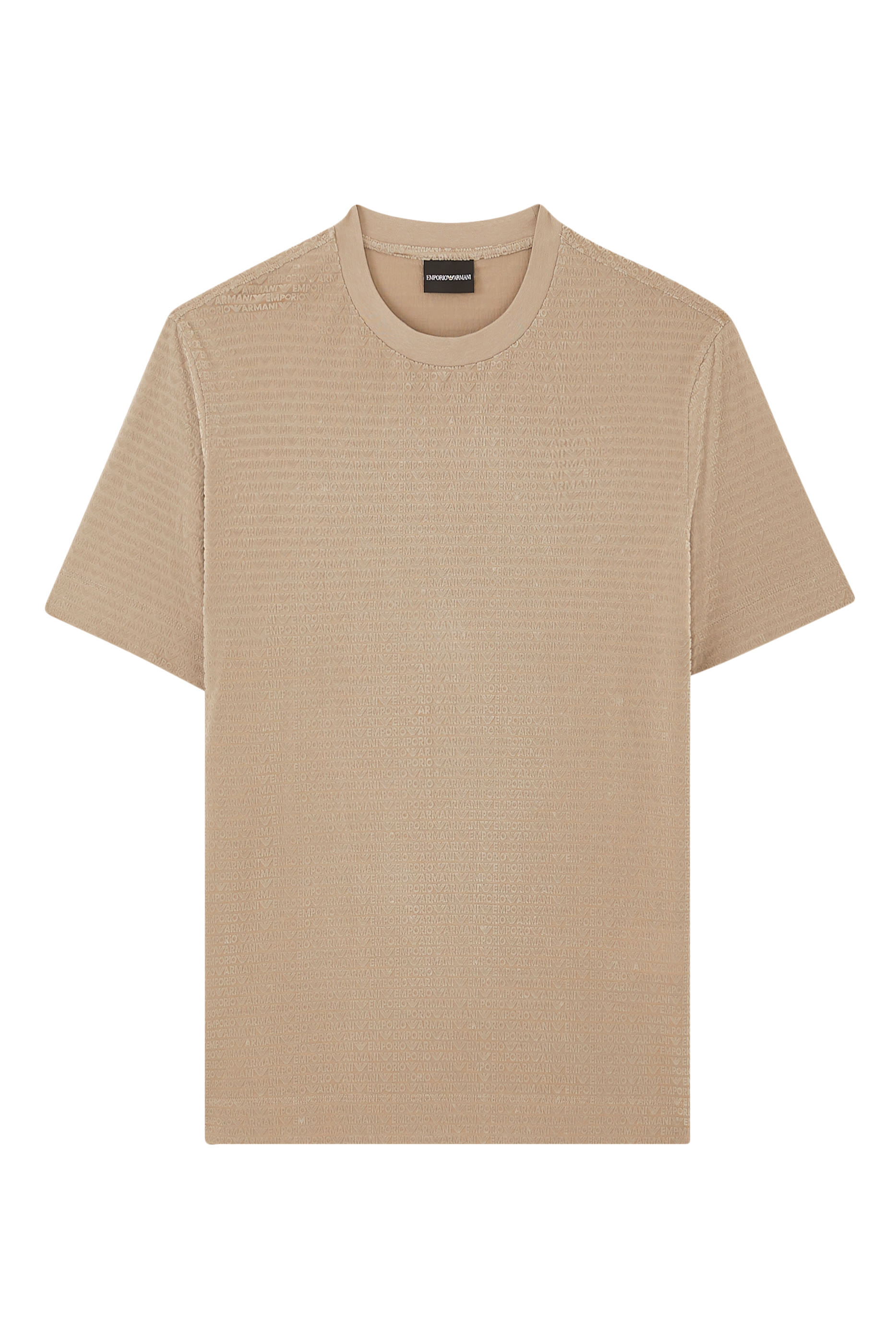 تيشيرت بشعار الماركة مزيج ليوسيل جيرسيه بشعار الماركة بالكامل