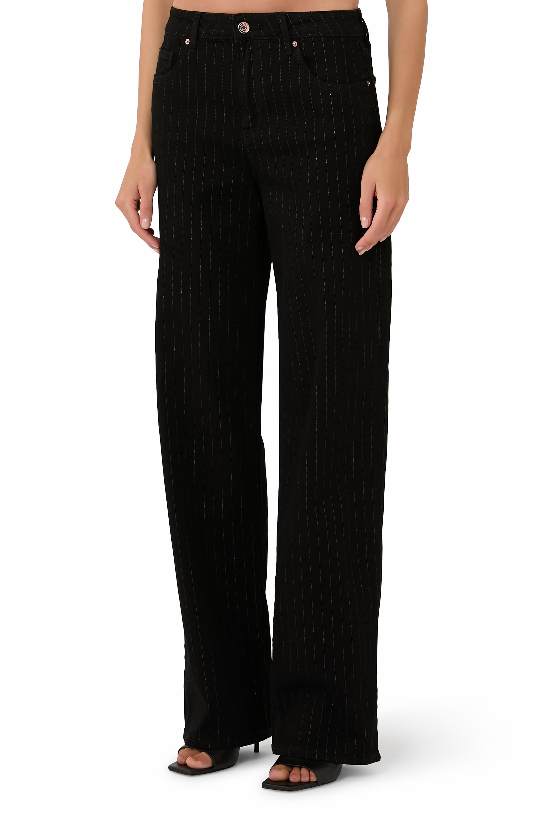 بنطال سالين دي جيرو بقصة مريحة دنيم