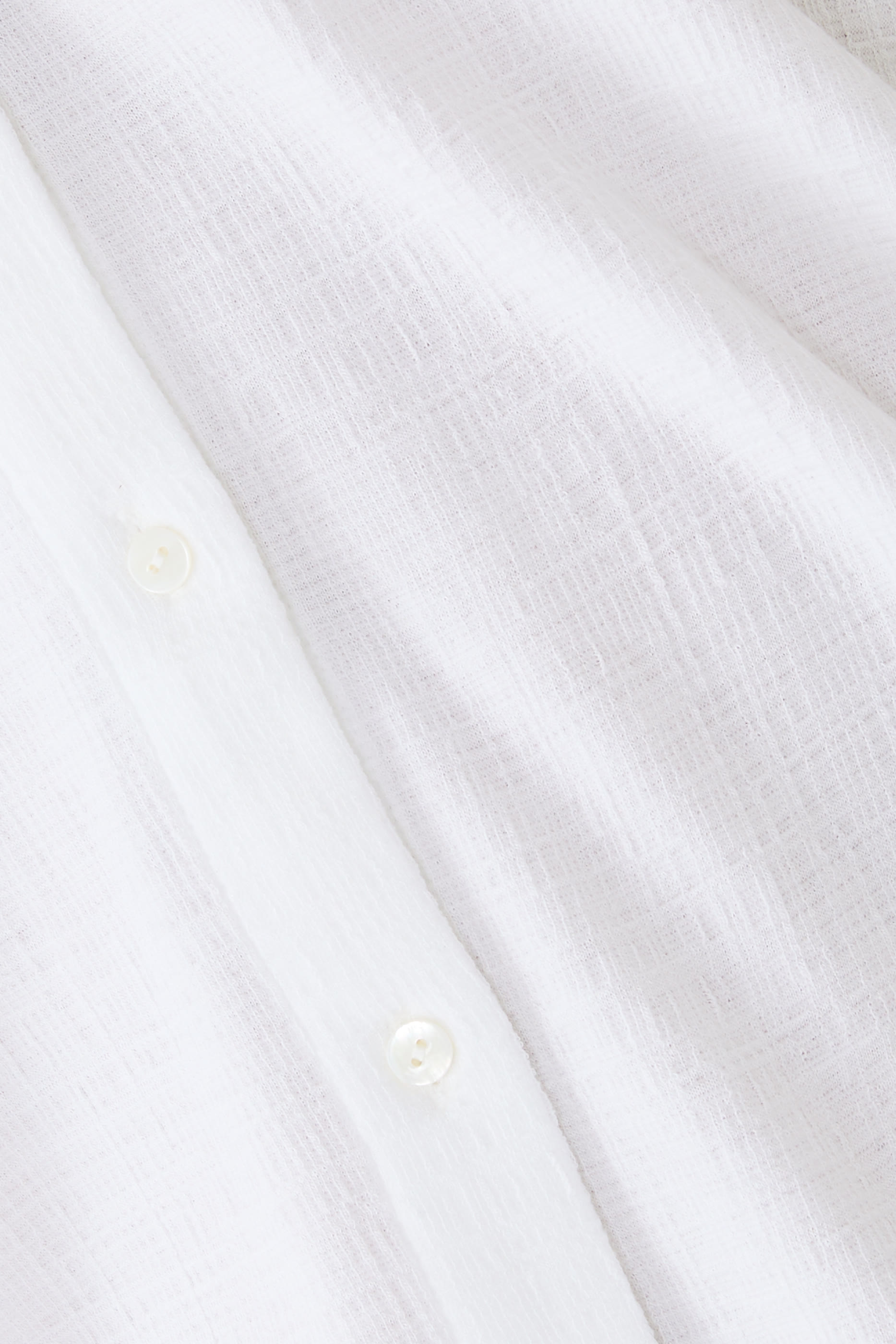 قميص بياقة كلاسيكية نسيج جيرسيه مطاطي متقاطع