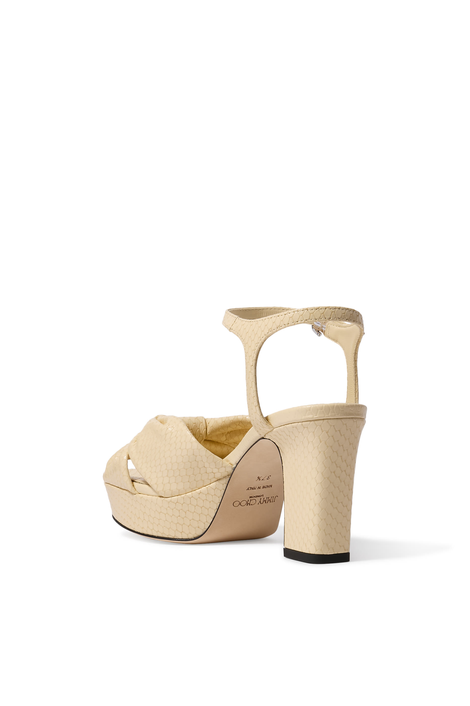  صندل هيلواز 80 بنعل عريض جلد