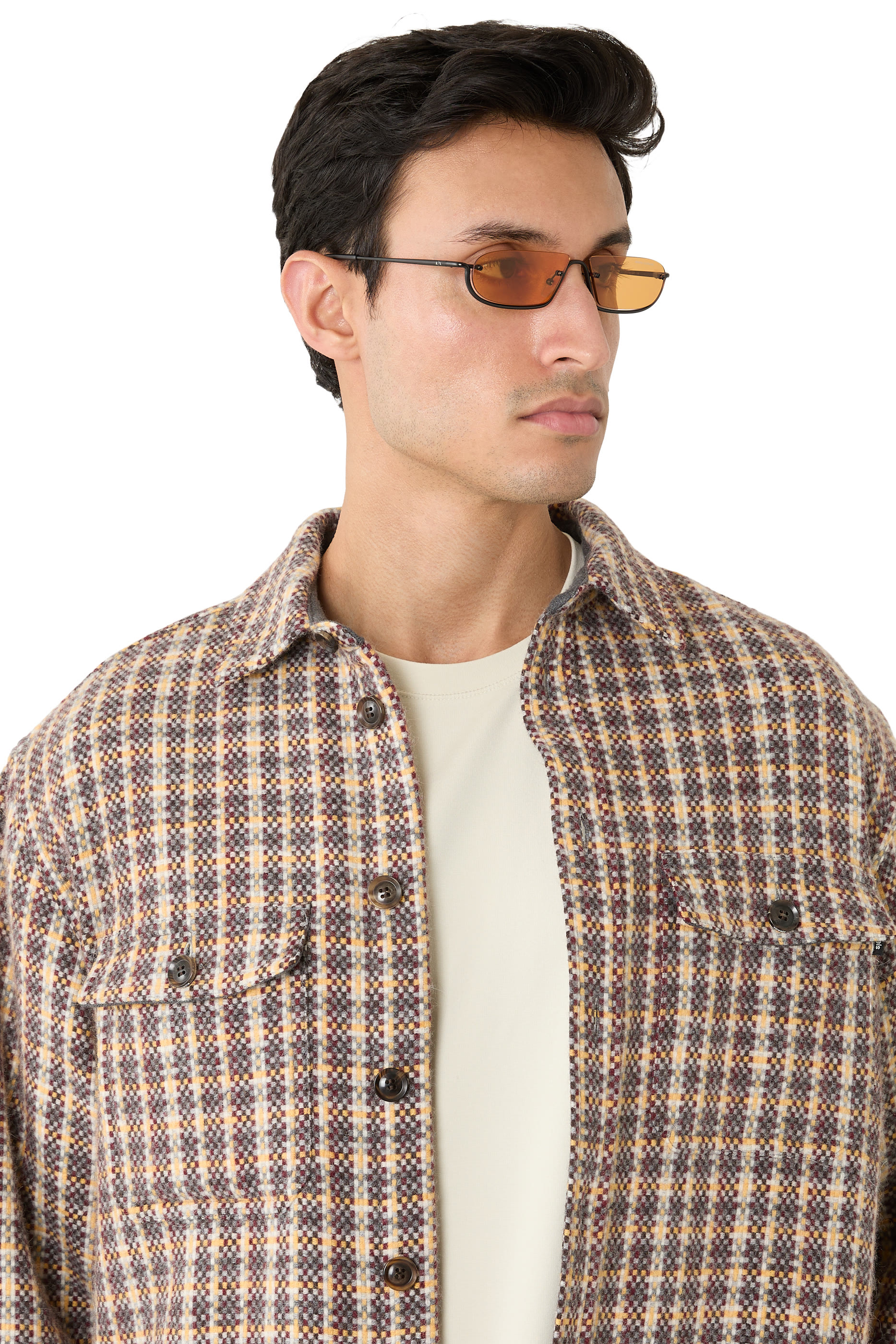 نظارة شمسية كلوب كولت بإطار معدني غير منتظم