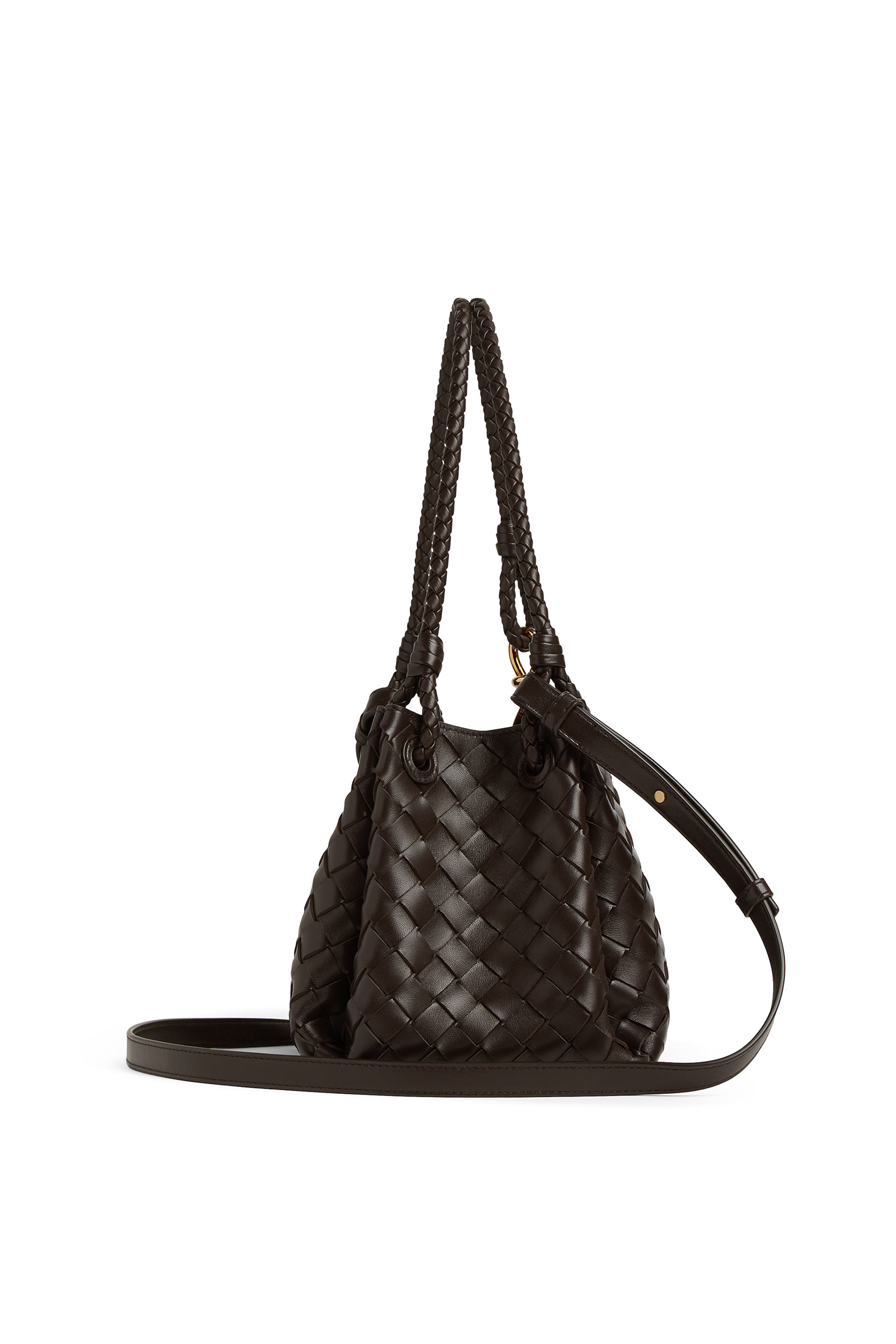 حقيبة كتف باراشوت كبيرة بتصميم مجدول