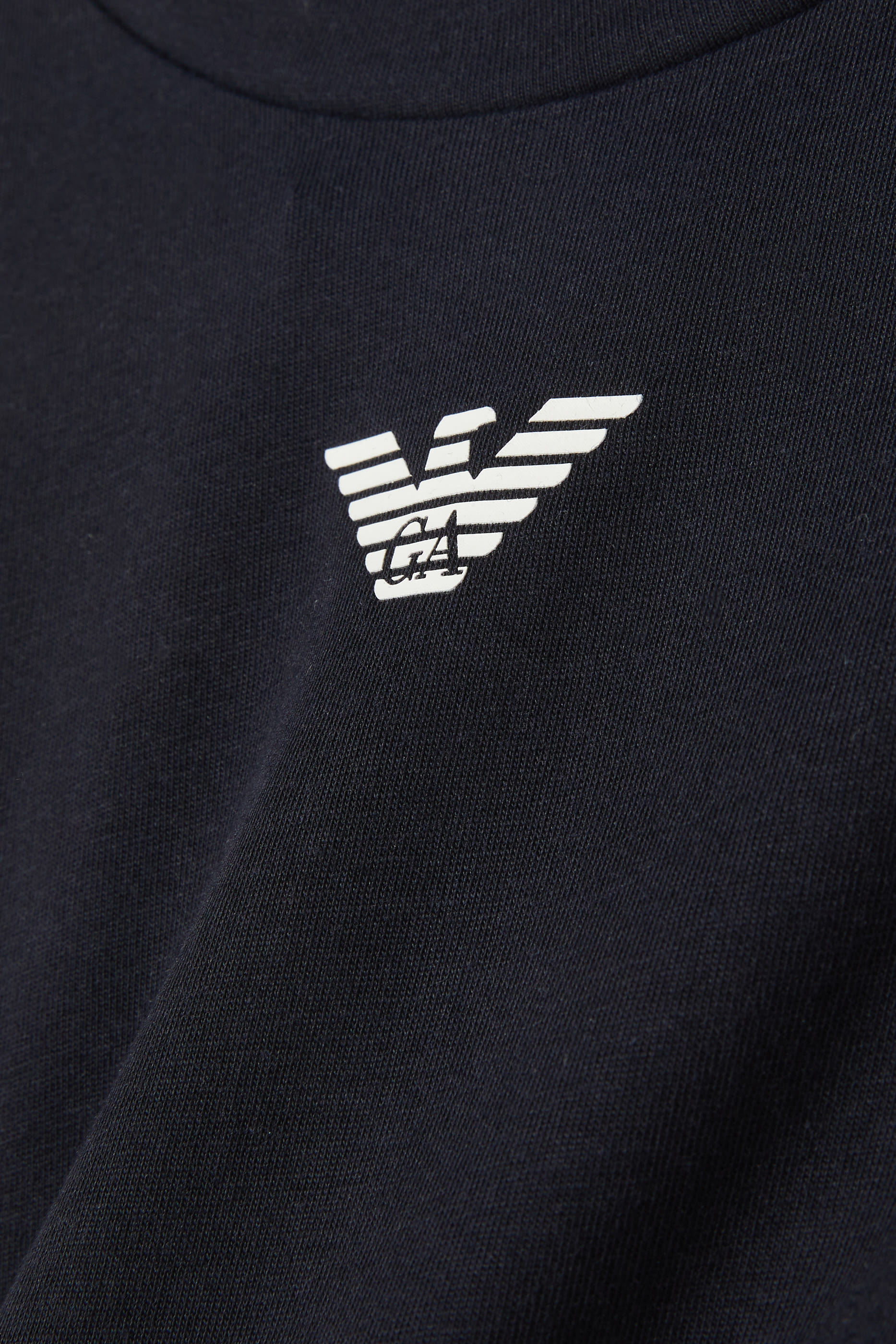 تيشيرت بطبعة شعار الماركة للأطفال