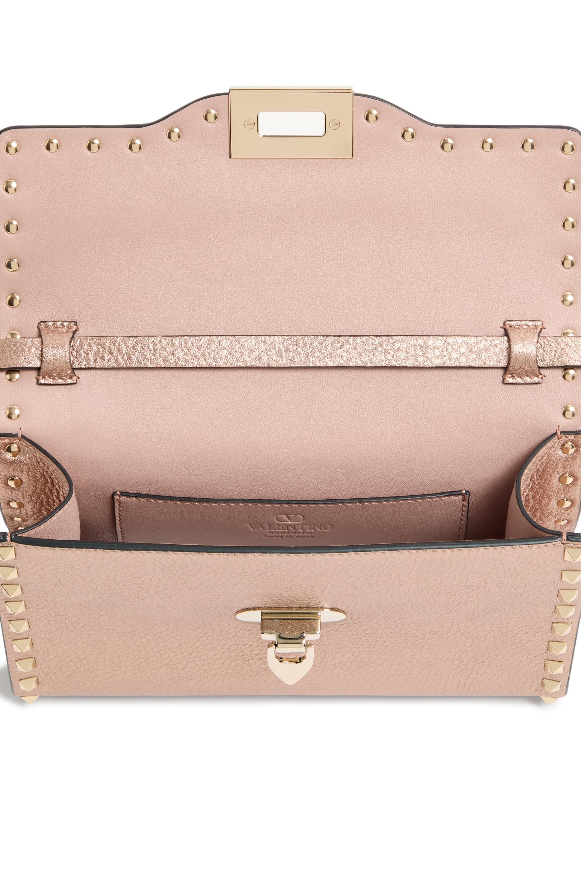 حقيبة كتف بحلي هرمية