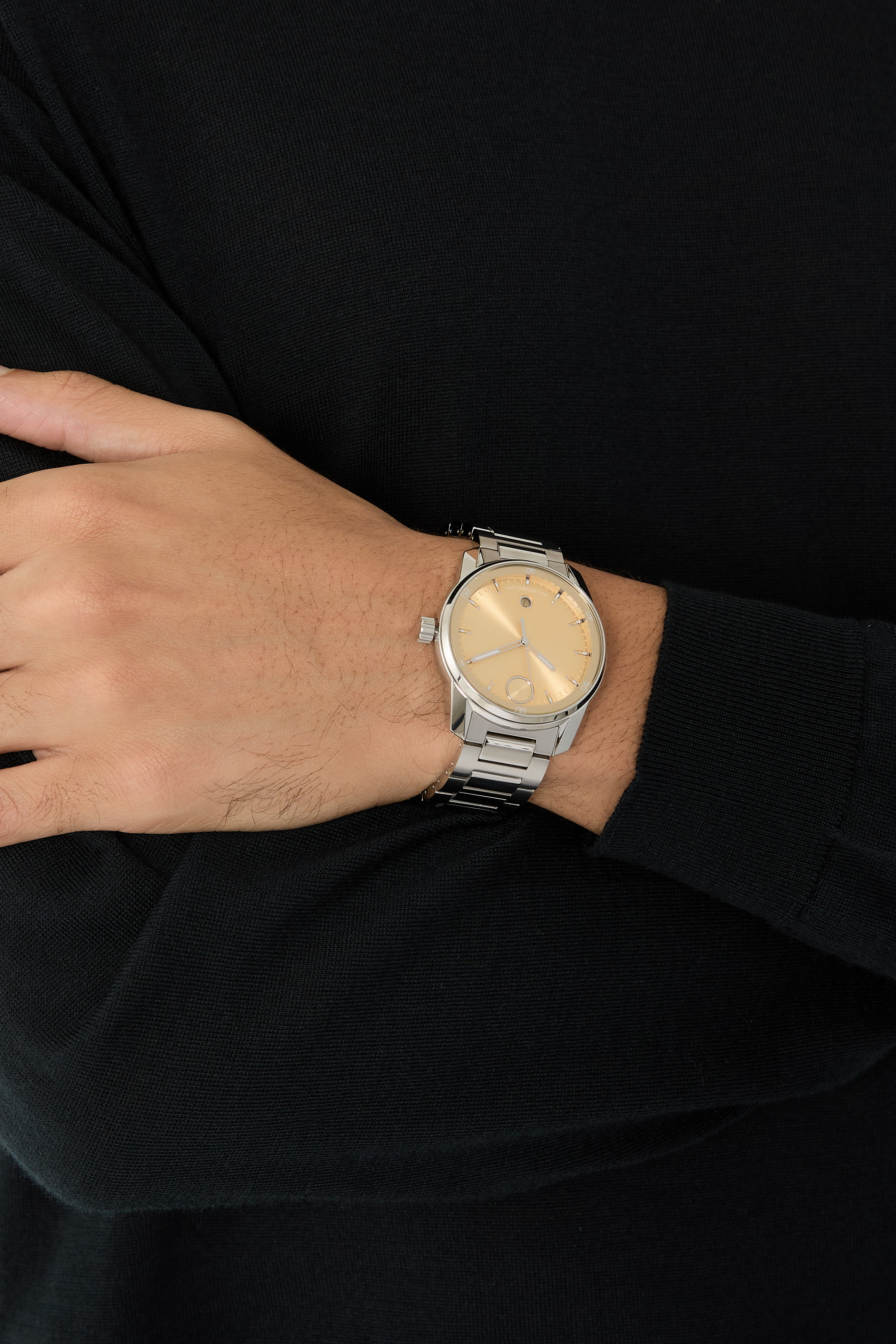 ساعة بولد فيرسو كوارتز، ستانلس ستيل