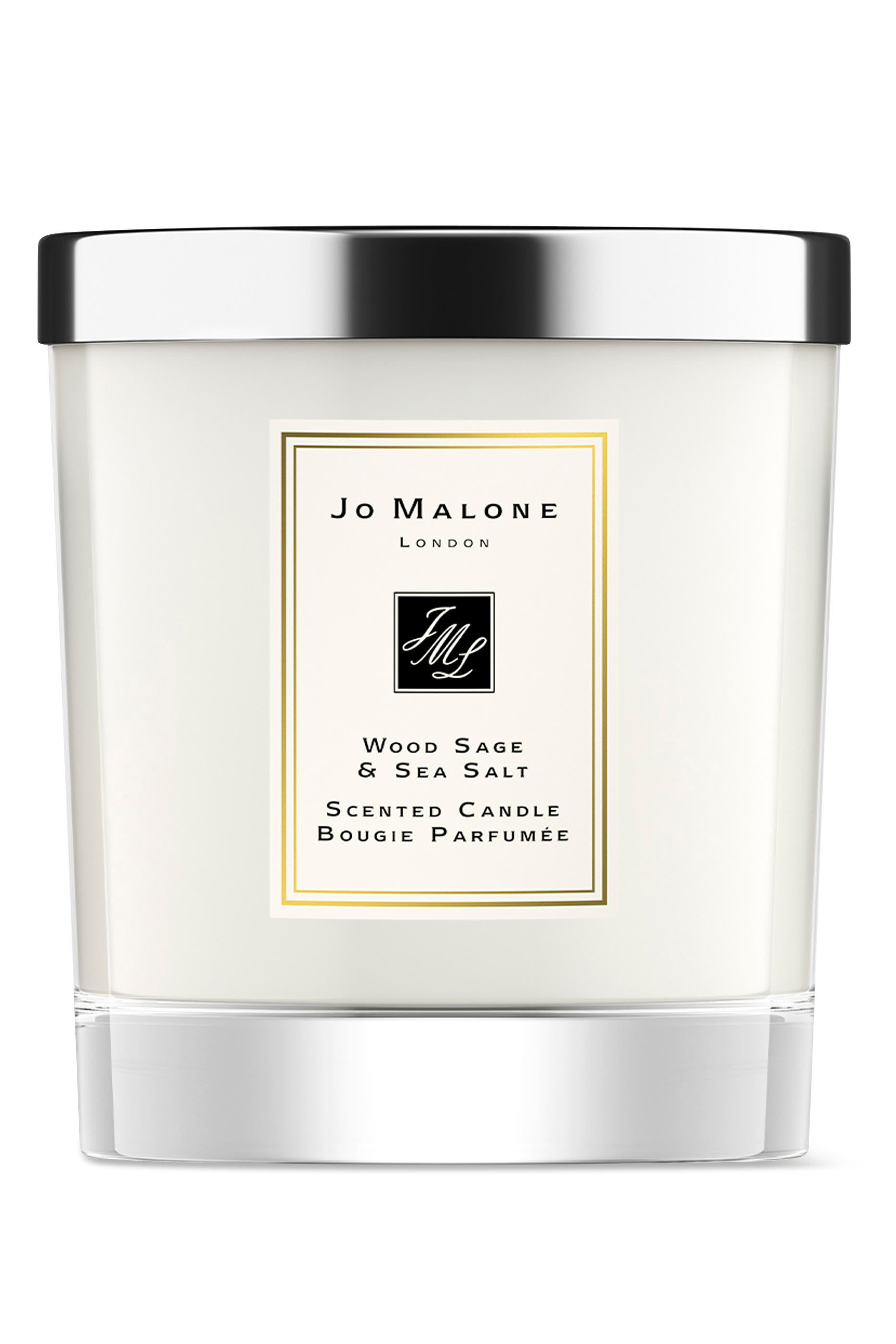 شمعة للمنزل بعطر وود ساج اند سي سالت