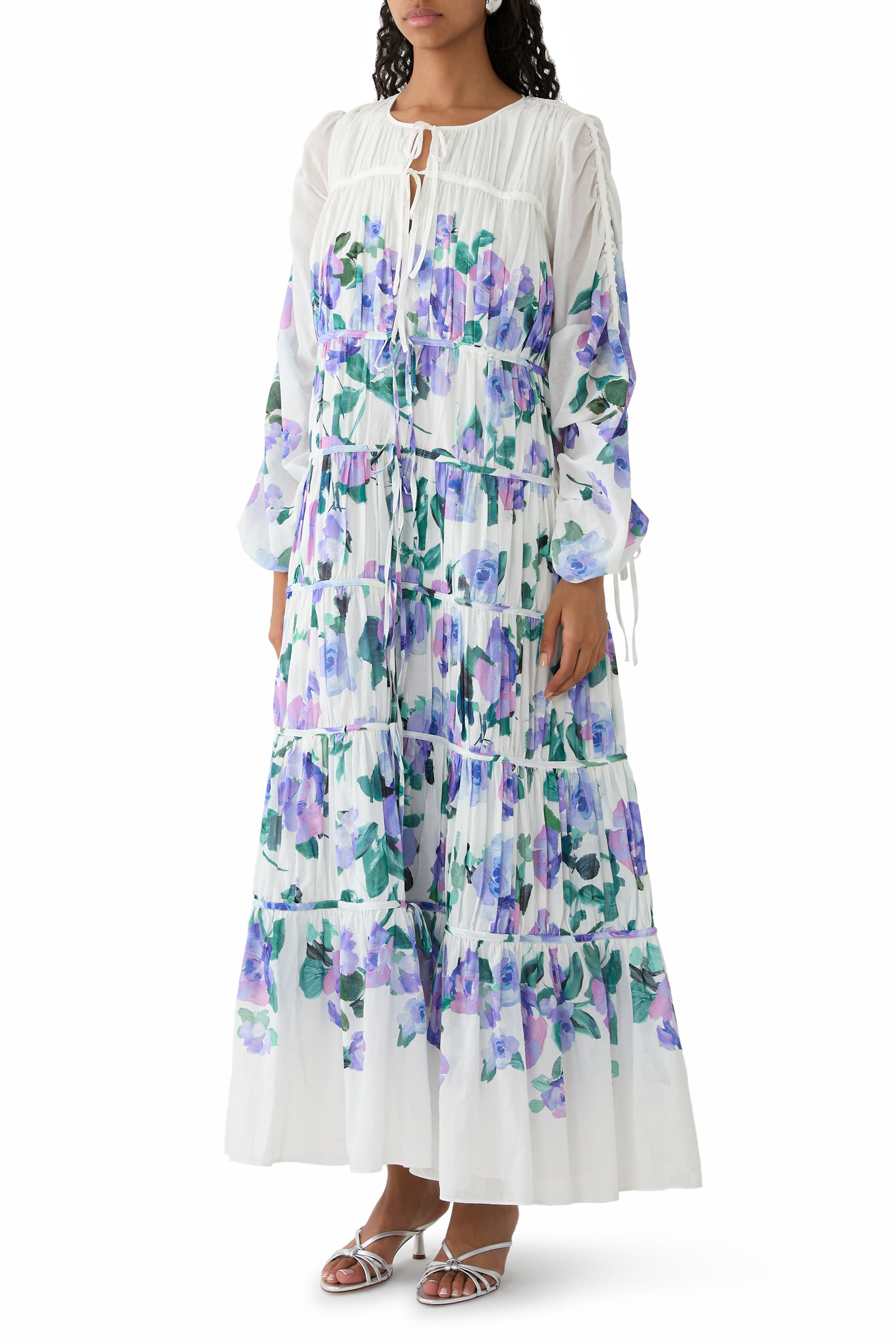 فستان كلوفر طويل