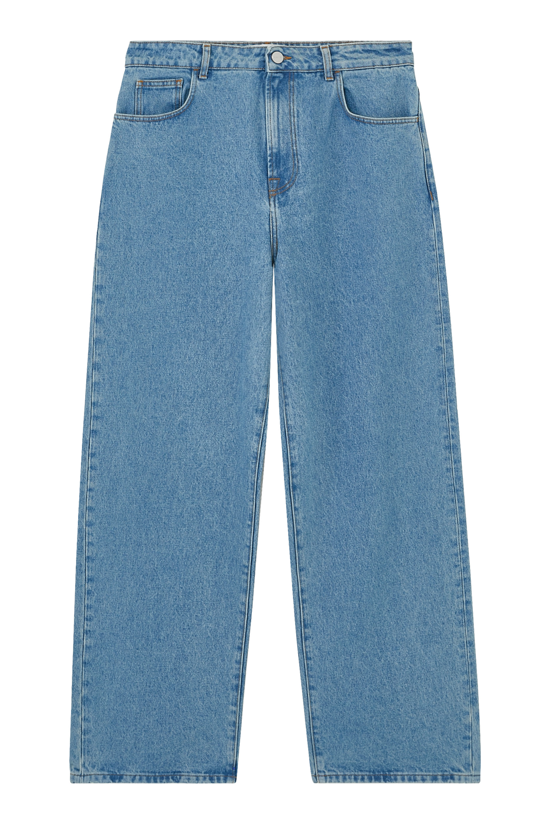 بنطال جينز فضفاض دنيم