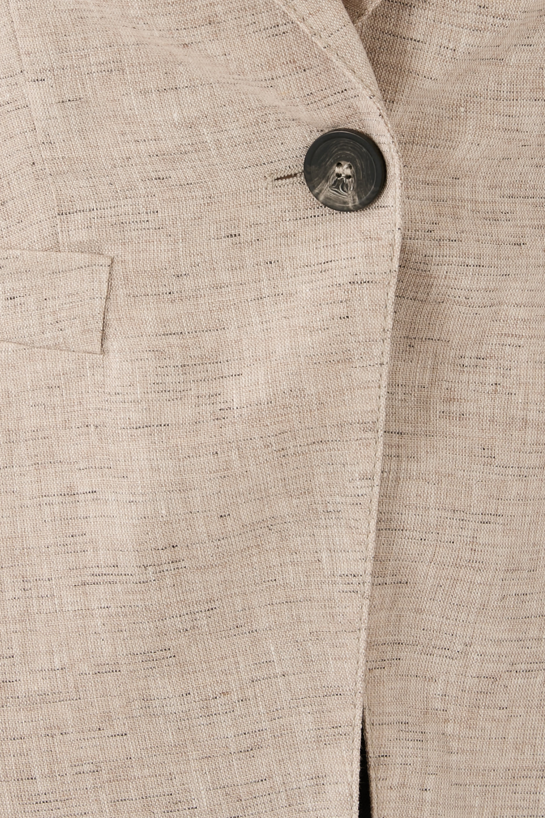 Lapel Collar Single-Breasted Blazer