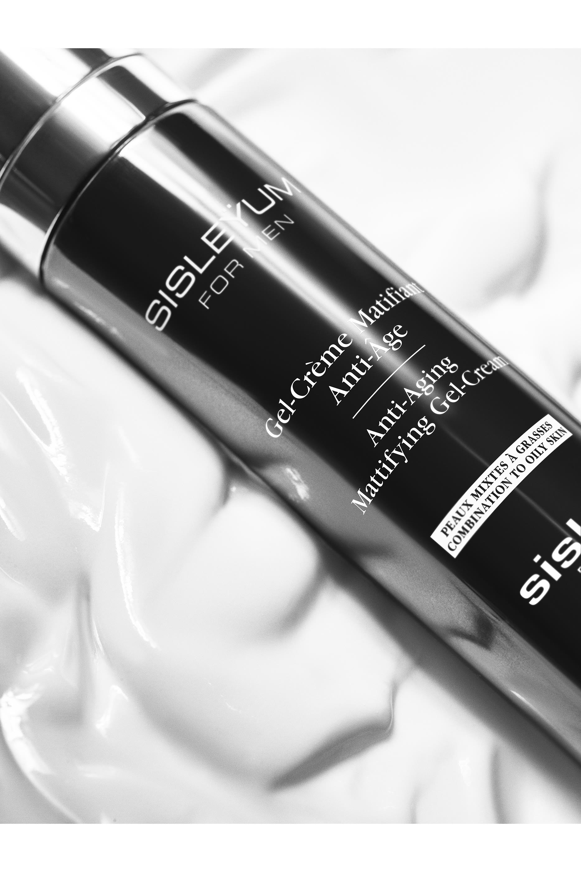 كريم جل سيسليوم لإزالة اللمعان ومحاربة علامات التقدم في السن