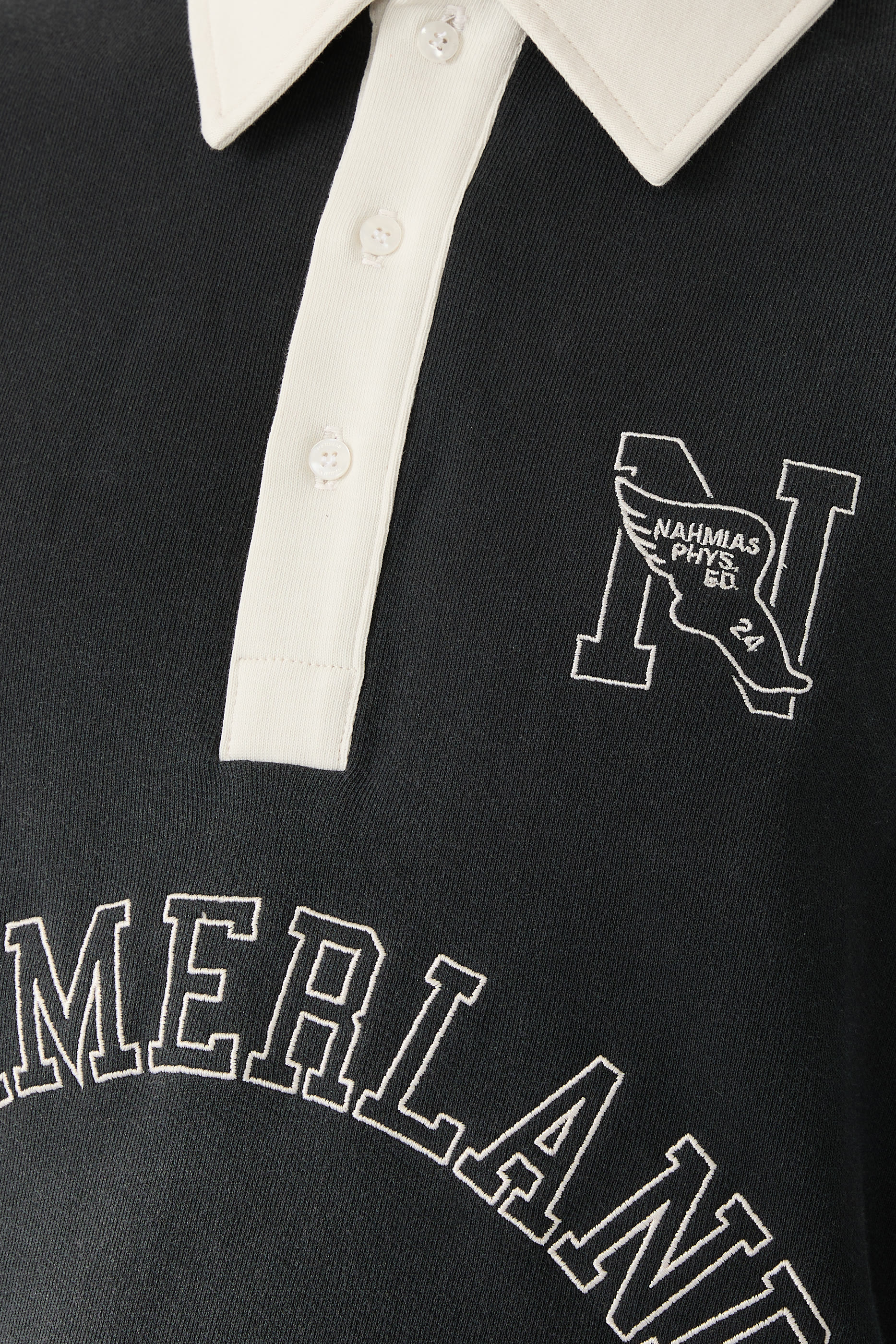 قميص بولو بشعار الماركة تيري